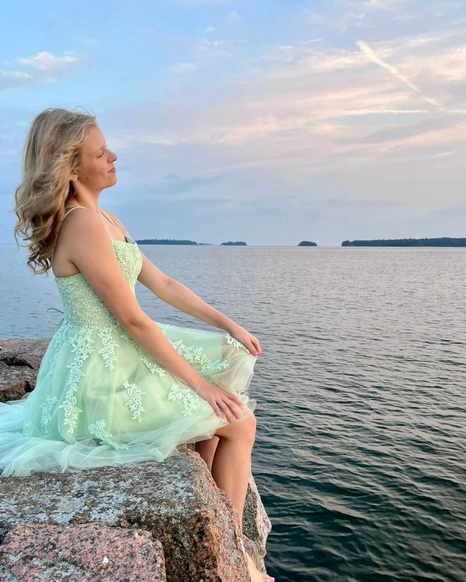 JUHLAMEKKO H4411SS-TULLE MINT