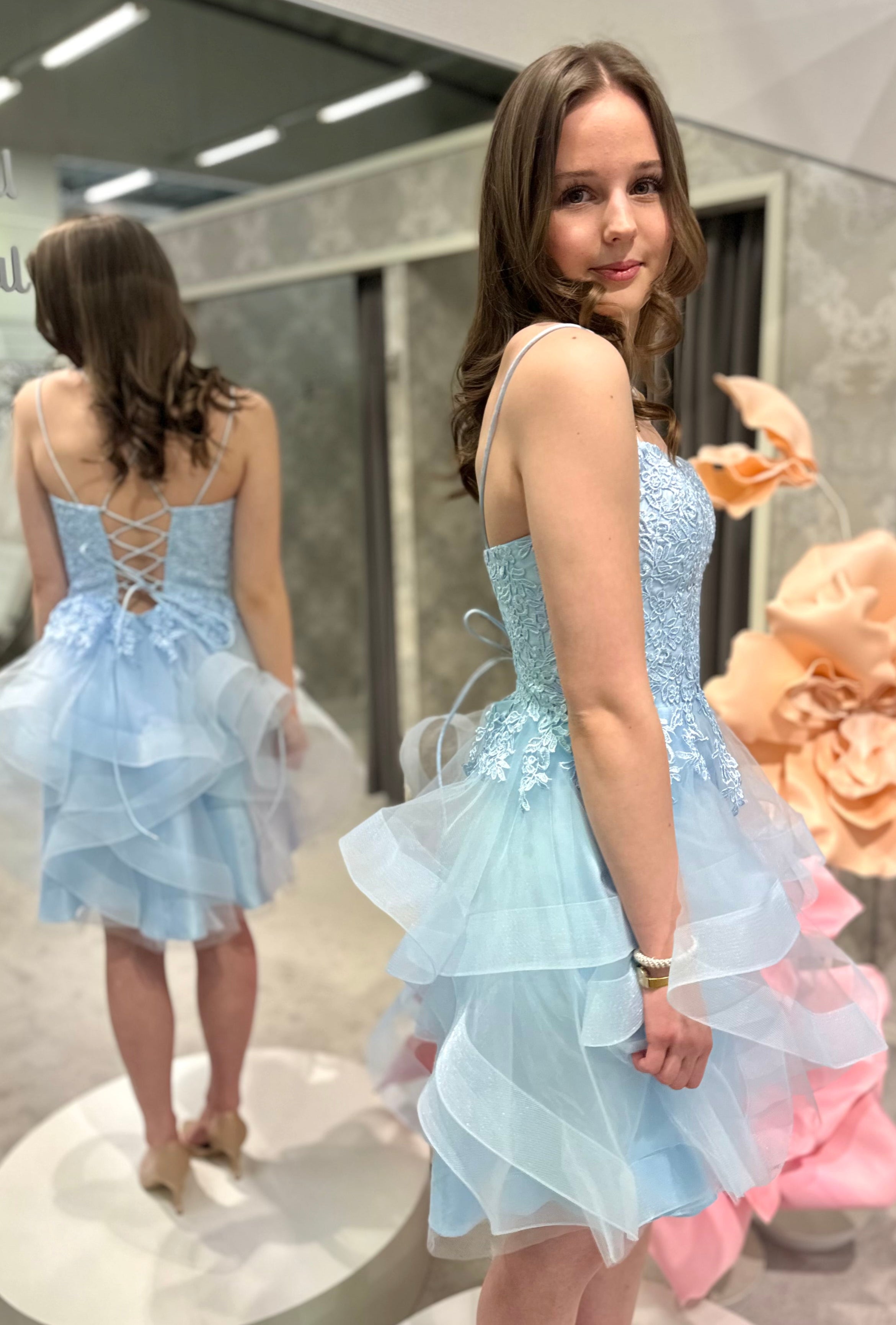 DRESS H4471S ICEBLUE