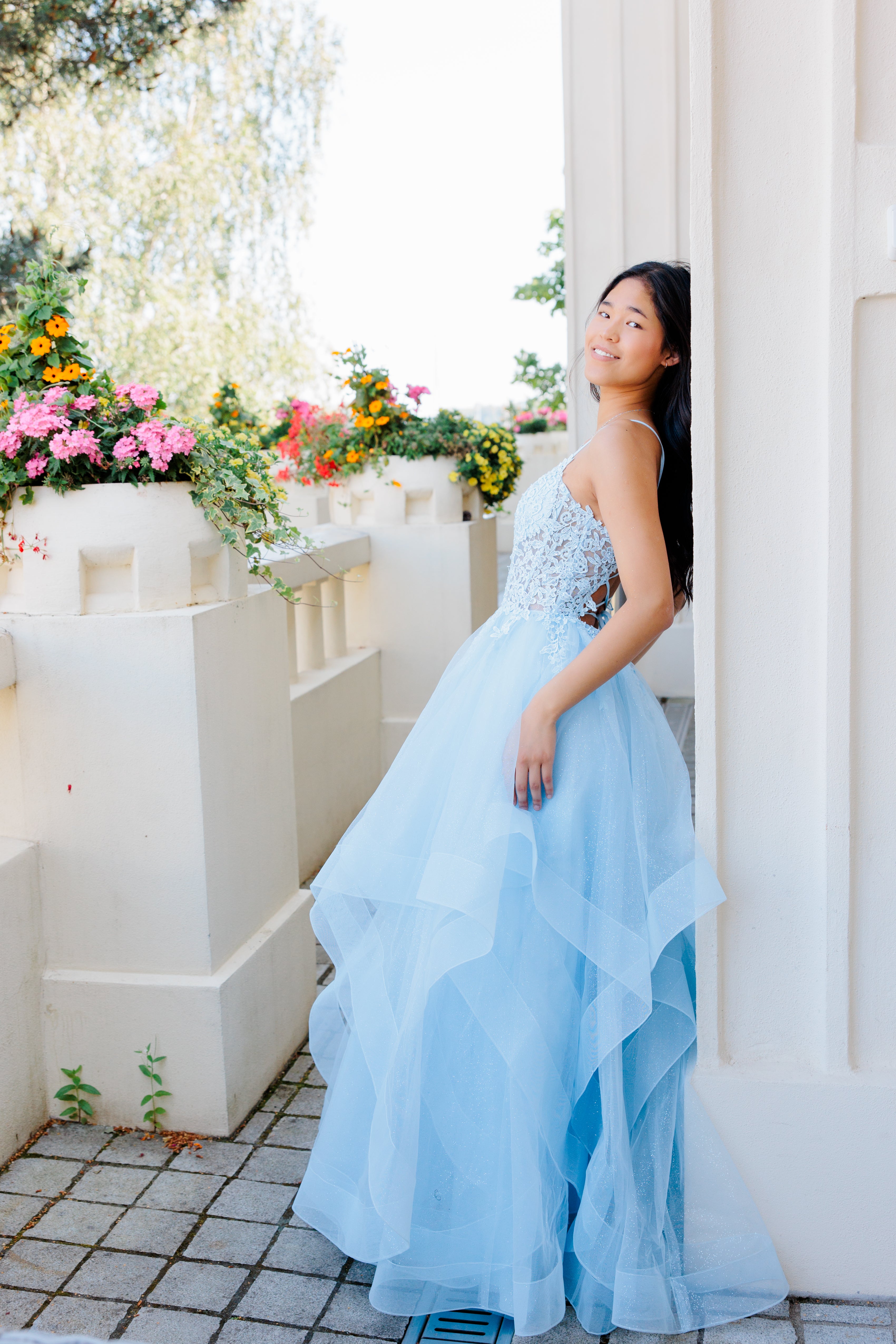 VANHOJENTANSSIMEKKO U4705P-STARLITE ICEBLUE