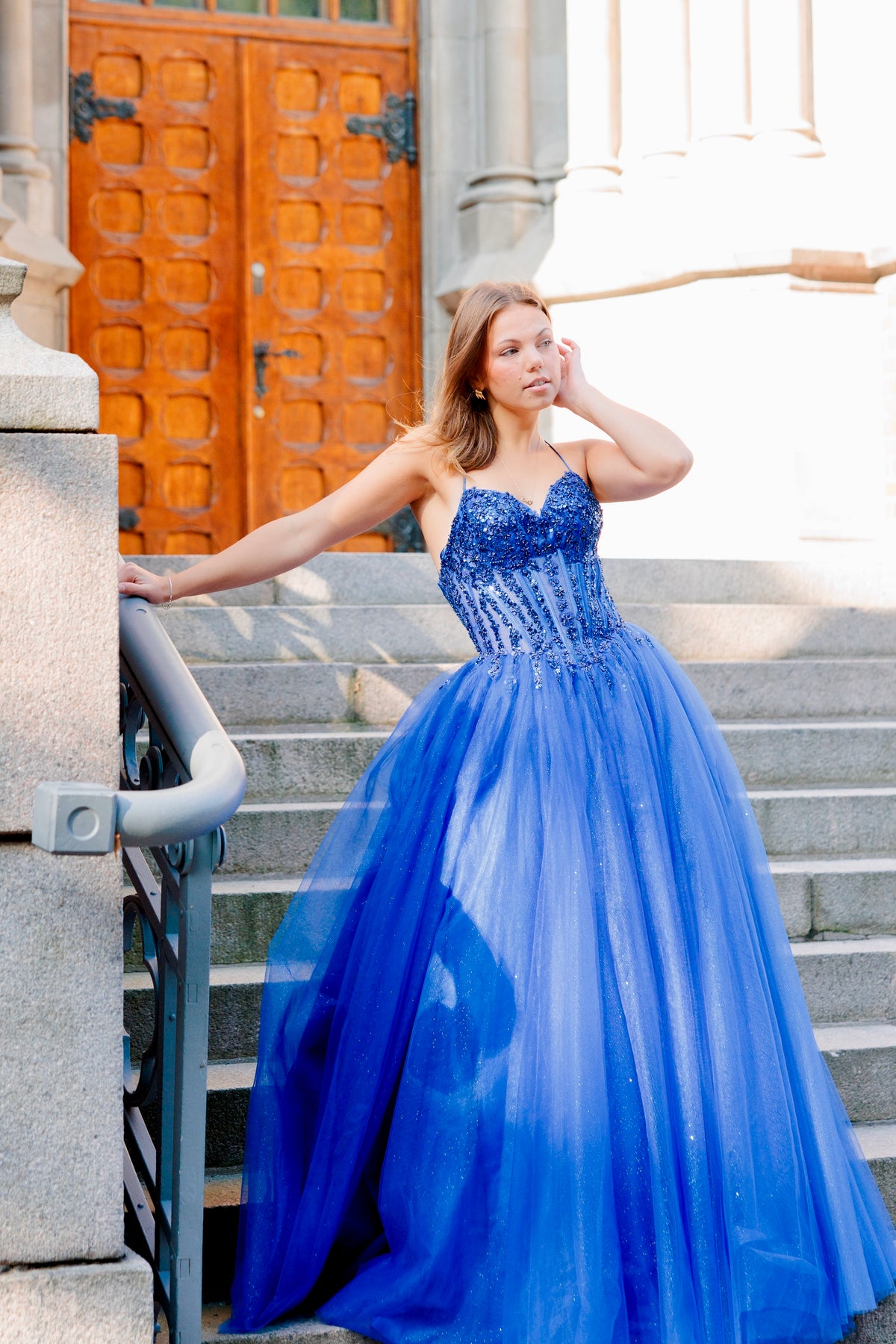 VANHOJENTANSSIMEKKO NICOLETTE ROYALBLUE