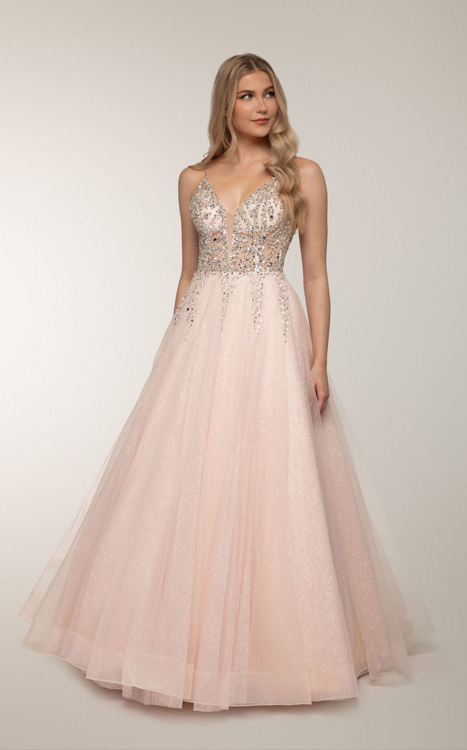 sachin and babi light blue dress Pink Prom Dresses 2026