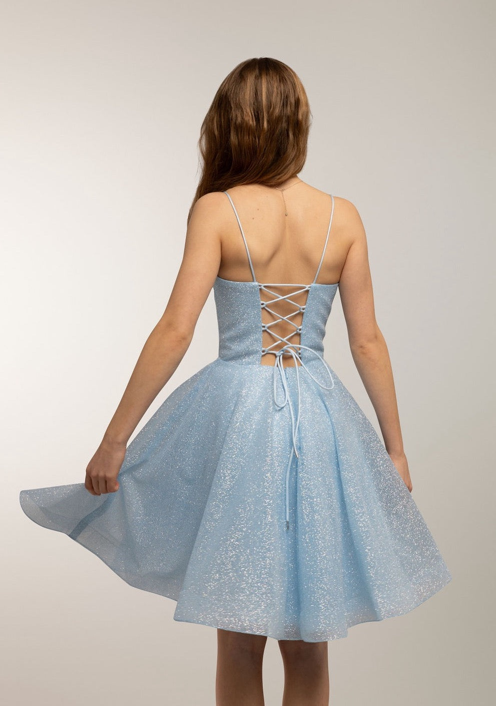 Juhlamekko U4442S-Crystal Iceblue