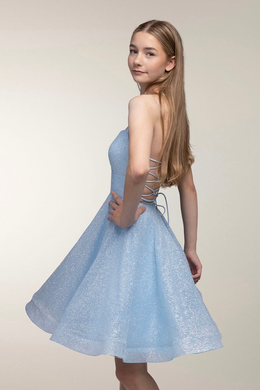 DRESS U5004S-CRYSTAL ICEBLUE