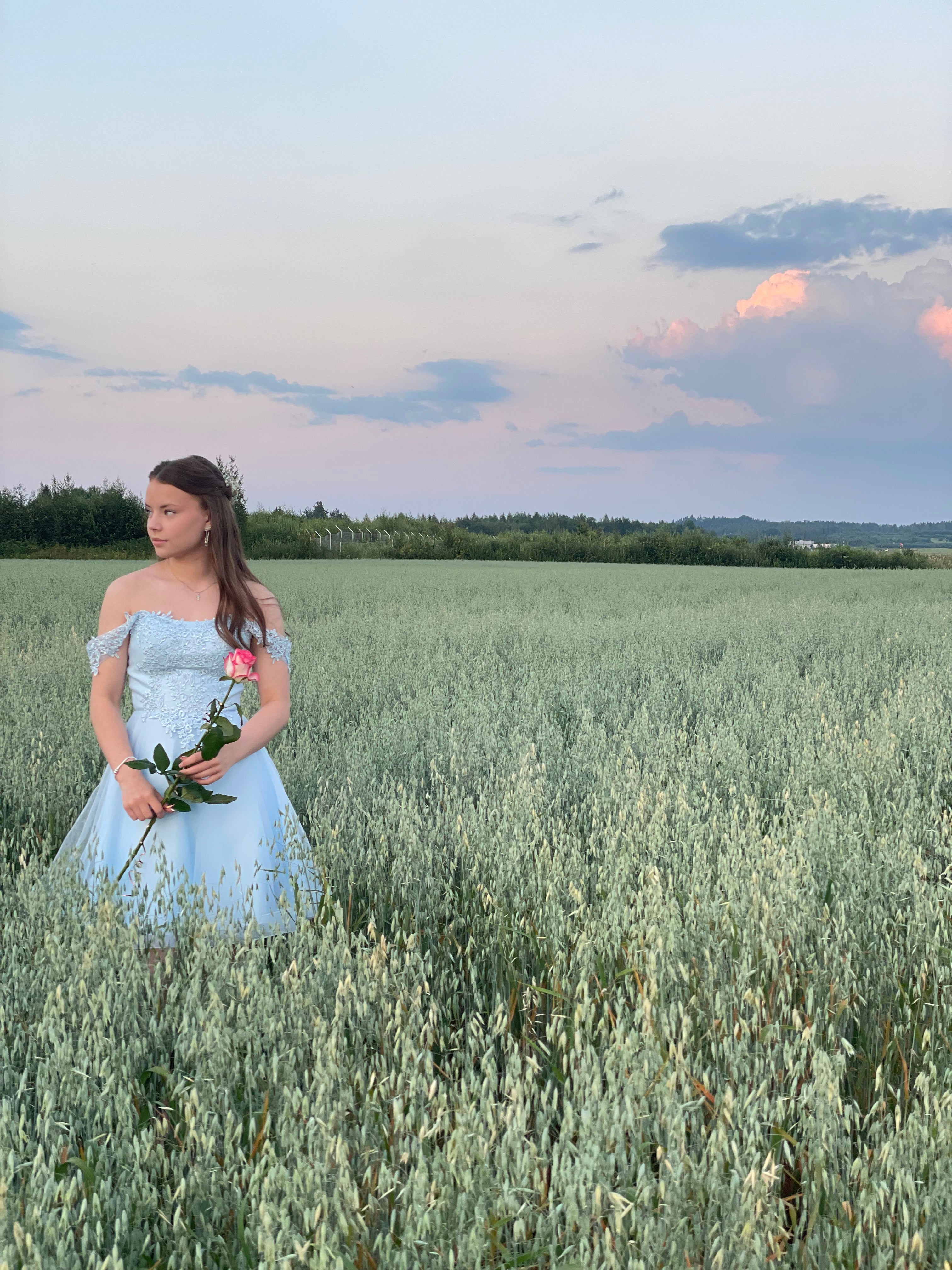 JUHLAMEKKO H4607S-TULLE ICEBLUE
