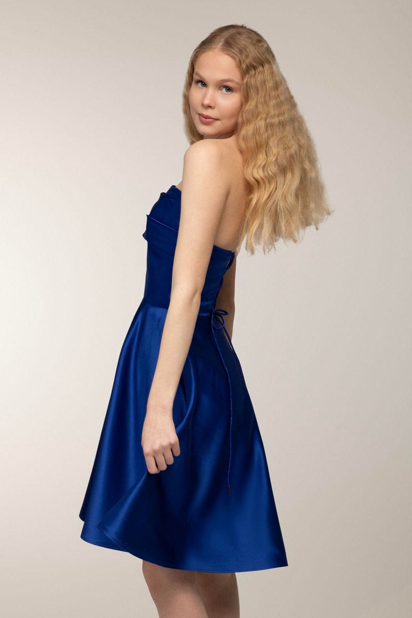 JUHLAMEKKO H4615S-SATIN ROYALBLUE