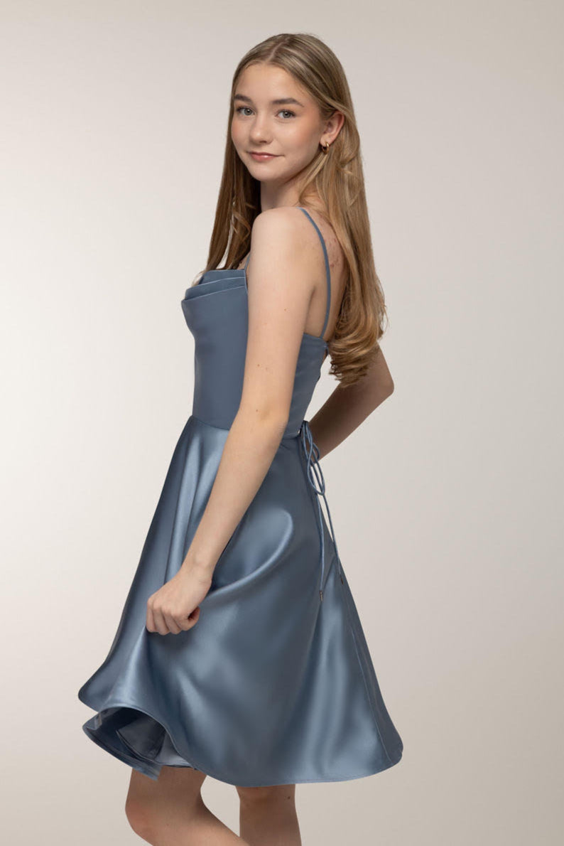 JUHLAMEKKO H4643S-SATIN BLUEGREY