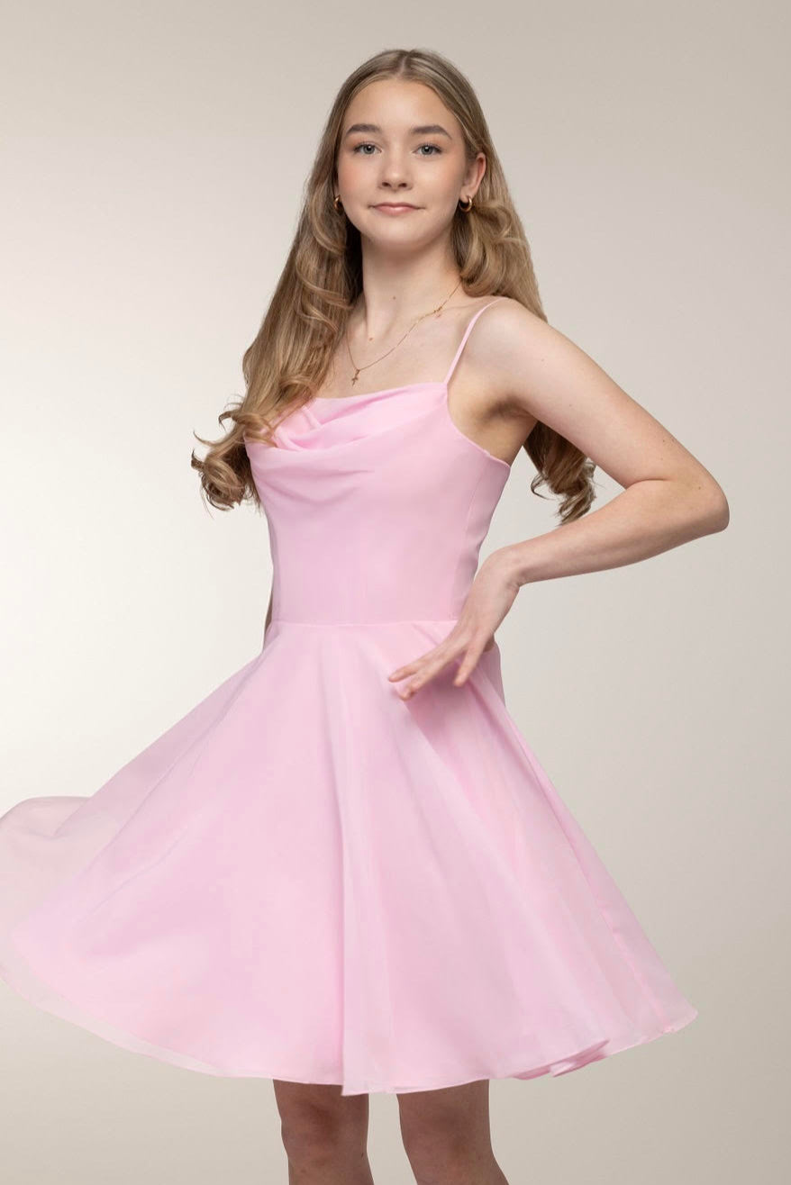 JUHLAMEKKO H4643S-CHIFFON ROSEPINK