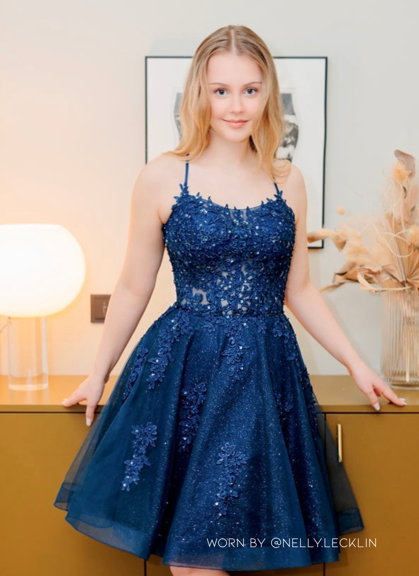 JUHLAMEKKO U4435S-CRYSTAL NAVY