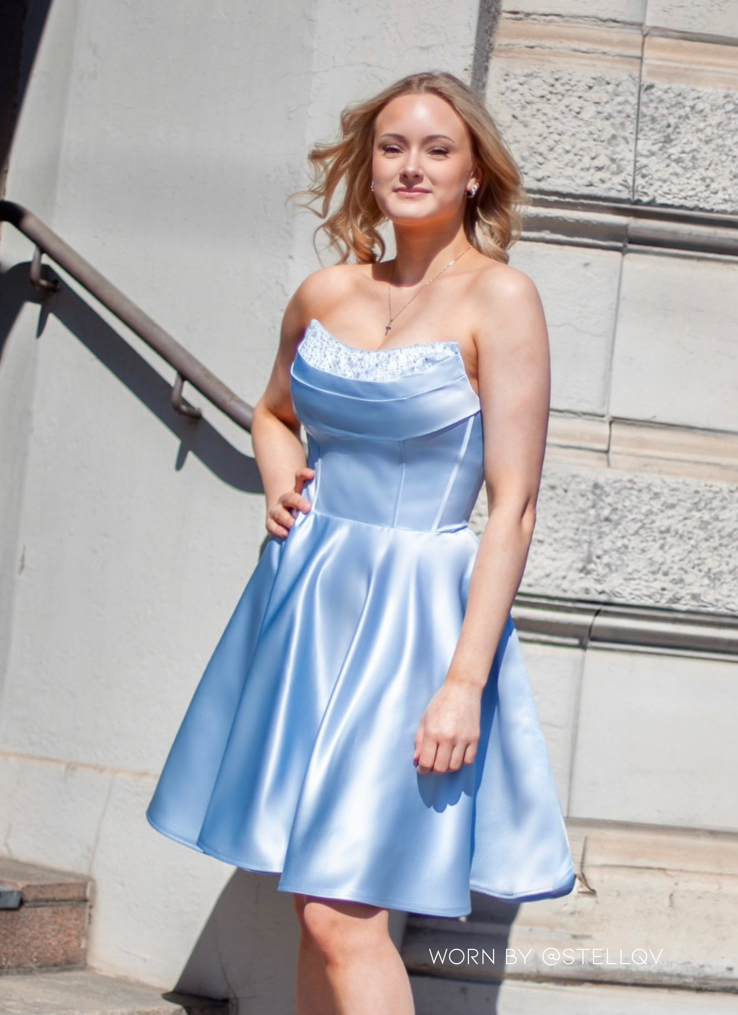 JUHLAMEKKO H4771S-SOFTSATIN LIGHT BLUE