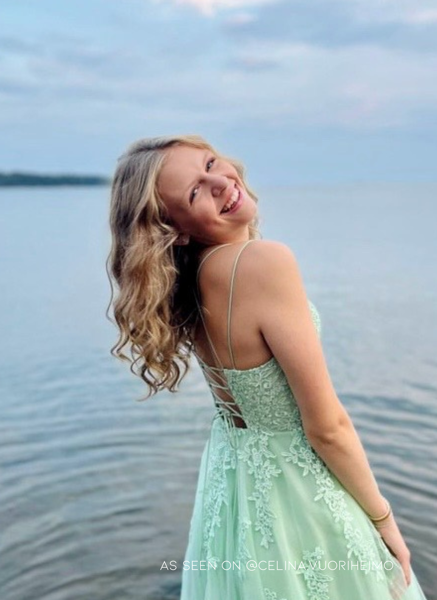 JUHLAMEKKO H4411SS-TULLE MINT