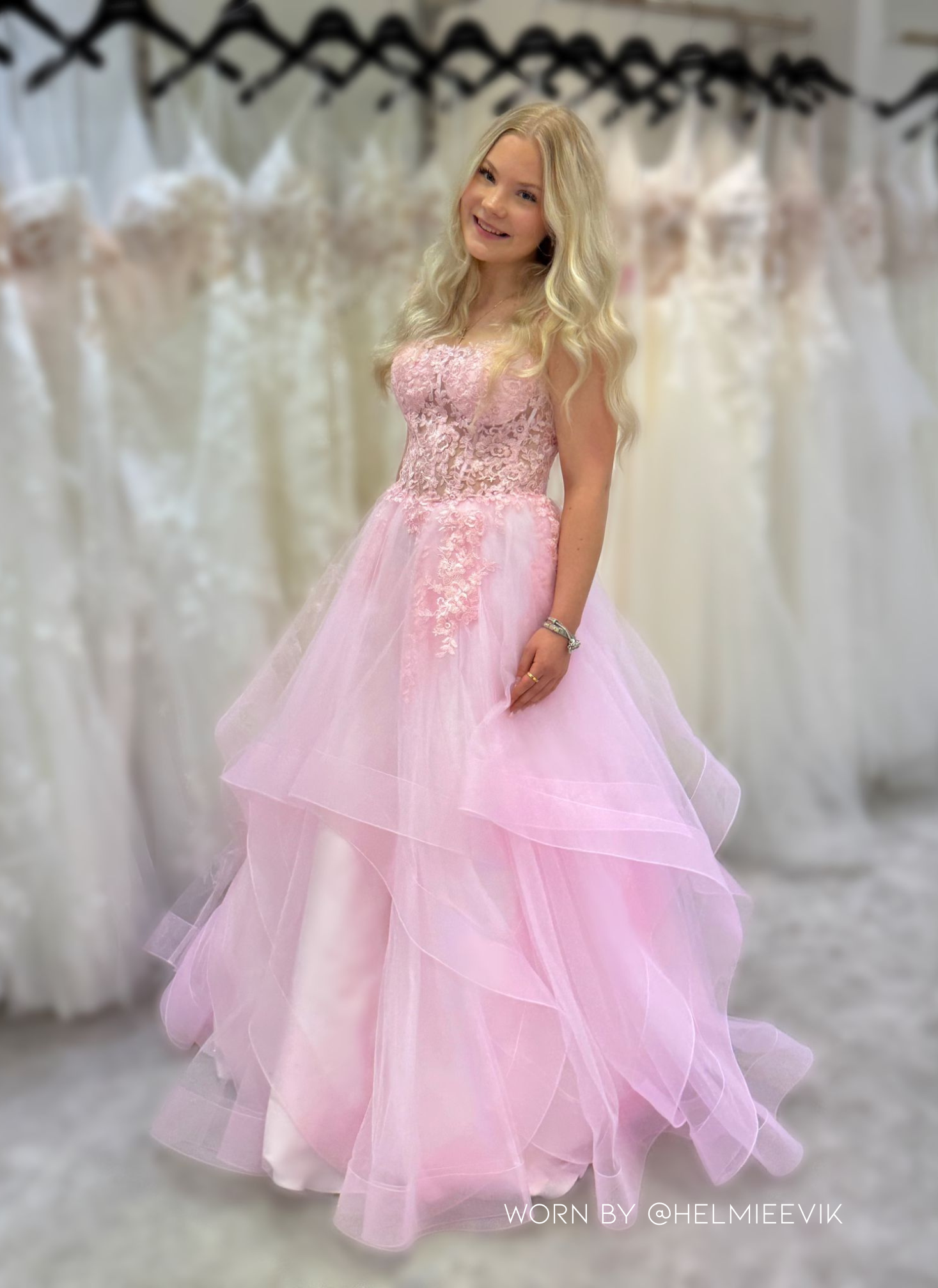 VANHOJENTANSSIMEKKO H4672P-TULLE PINK
