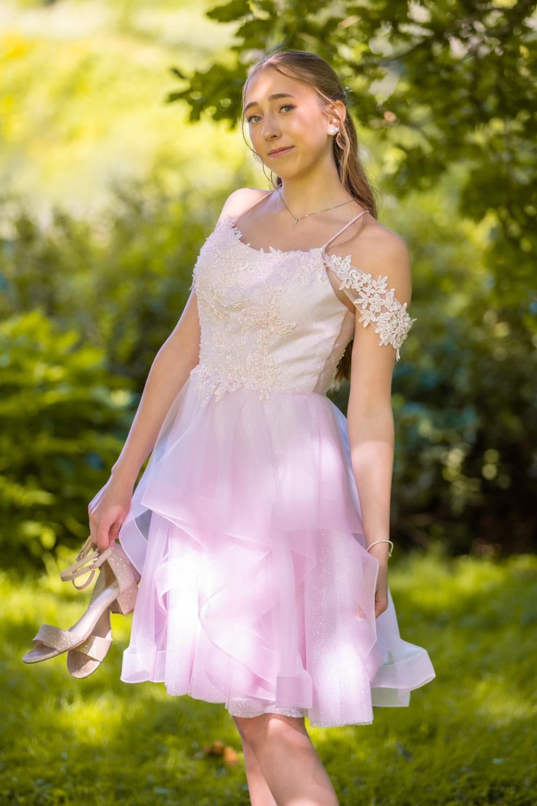 JUHLAMEKKO "SAAGA" U4944S-CRYSTAL PINK