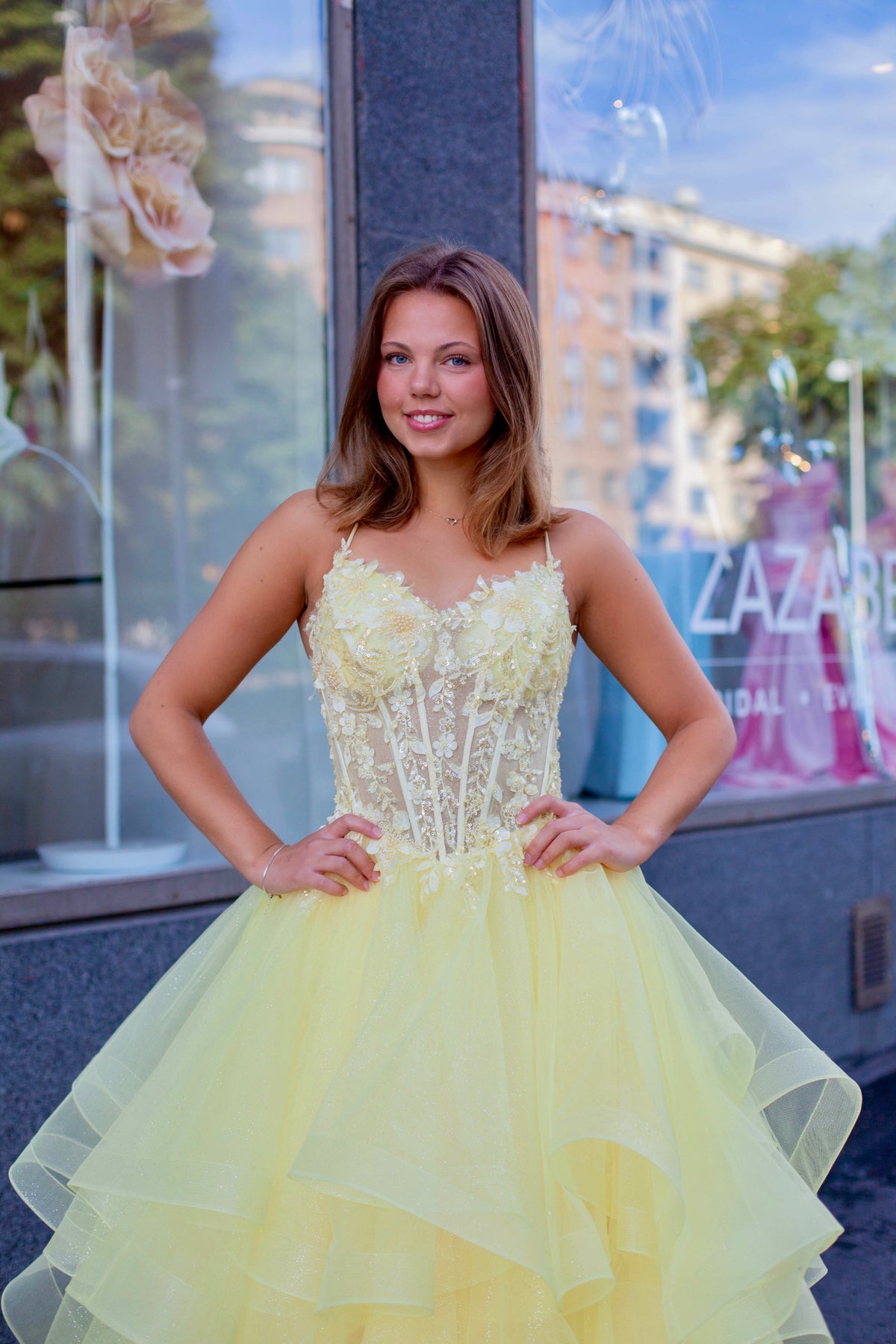 VANHOJENTANSSIMEKKO U4966P-STARLITE YELLOW
