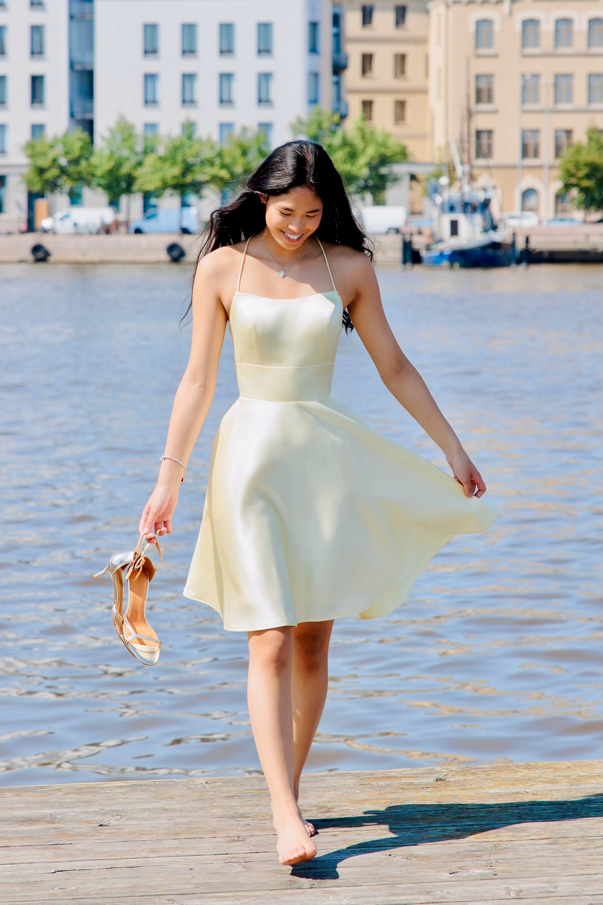 JUHLAMEKKO H5007S-SATIN YELLOW