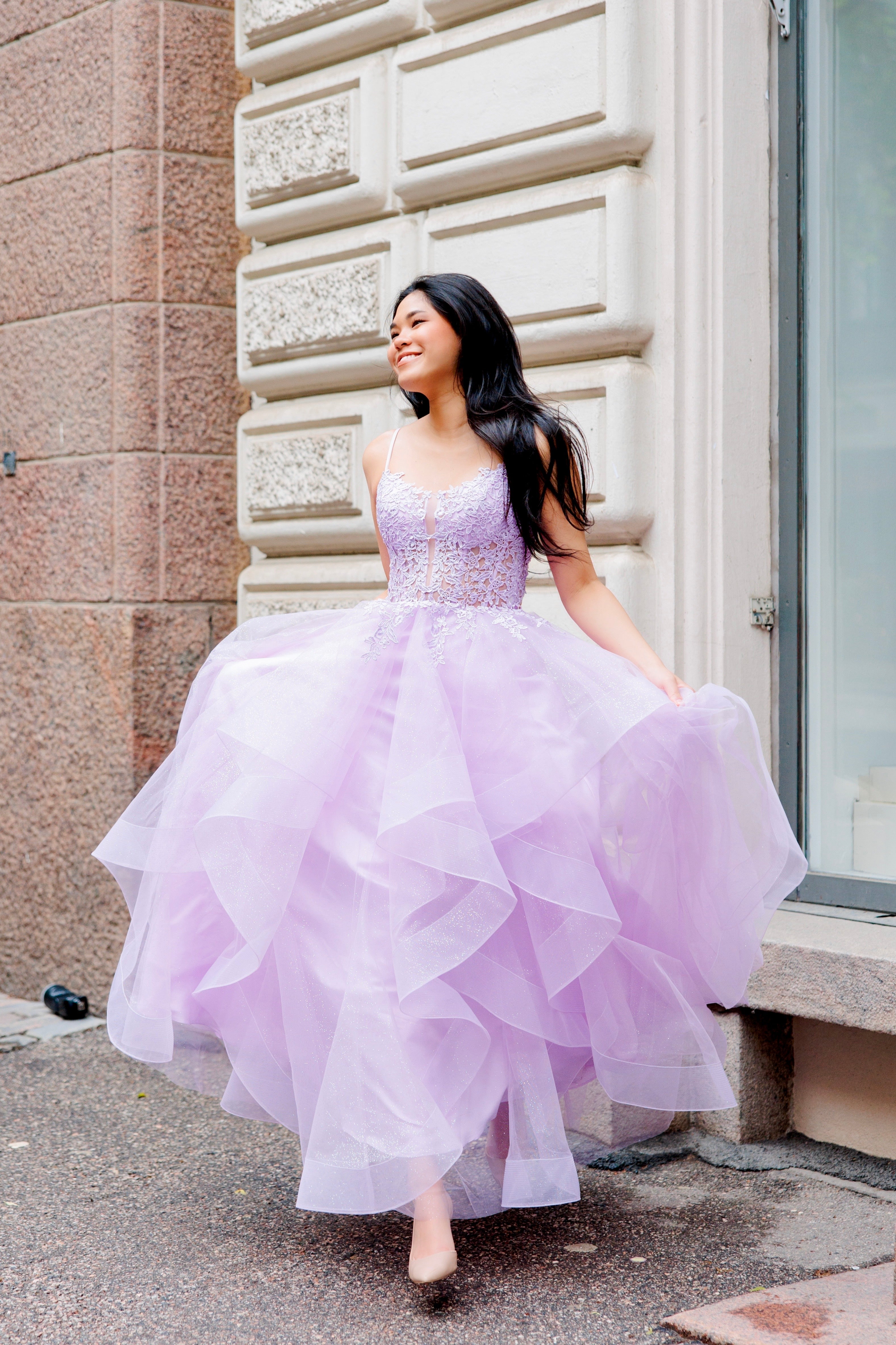 VANHOJENTANSSIMEKKO U4671P-STARLITE LAVENDER