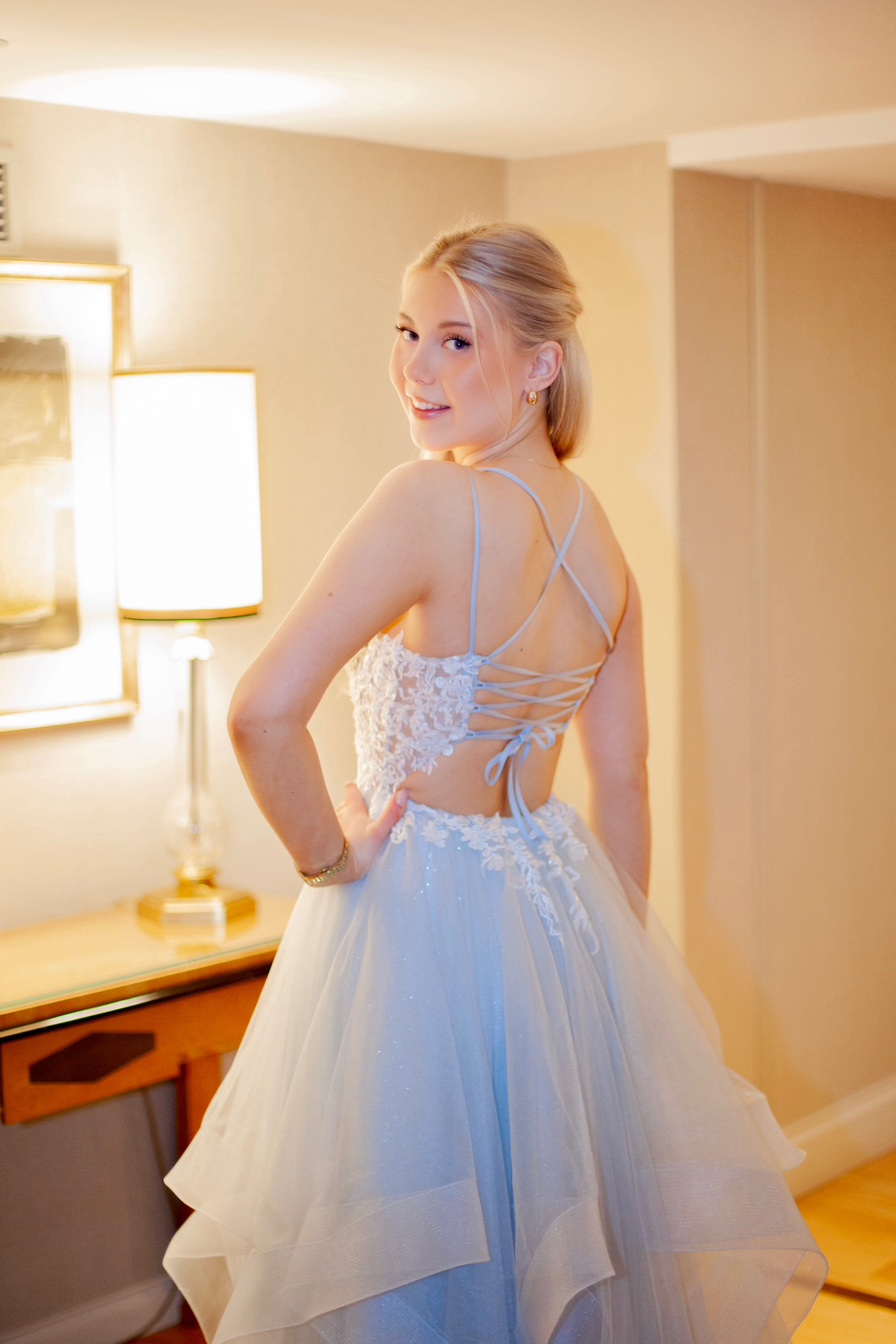 VANHOJENTANSSIMEKKO U4909P-CRYSTAL SILVER