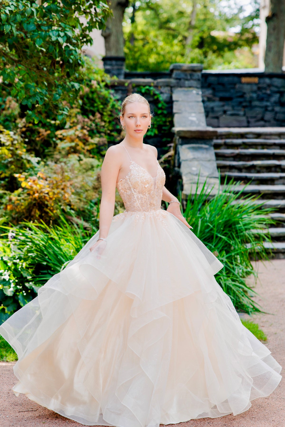 PROM DRESS SOPHIE CHAMPAGNE