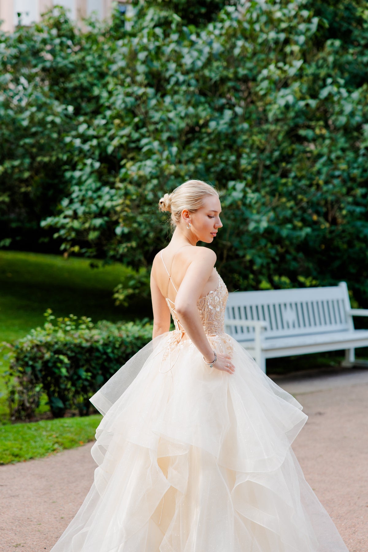 PROM DRESS SOPHIE CHAMPAGNE