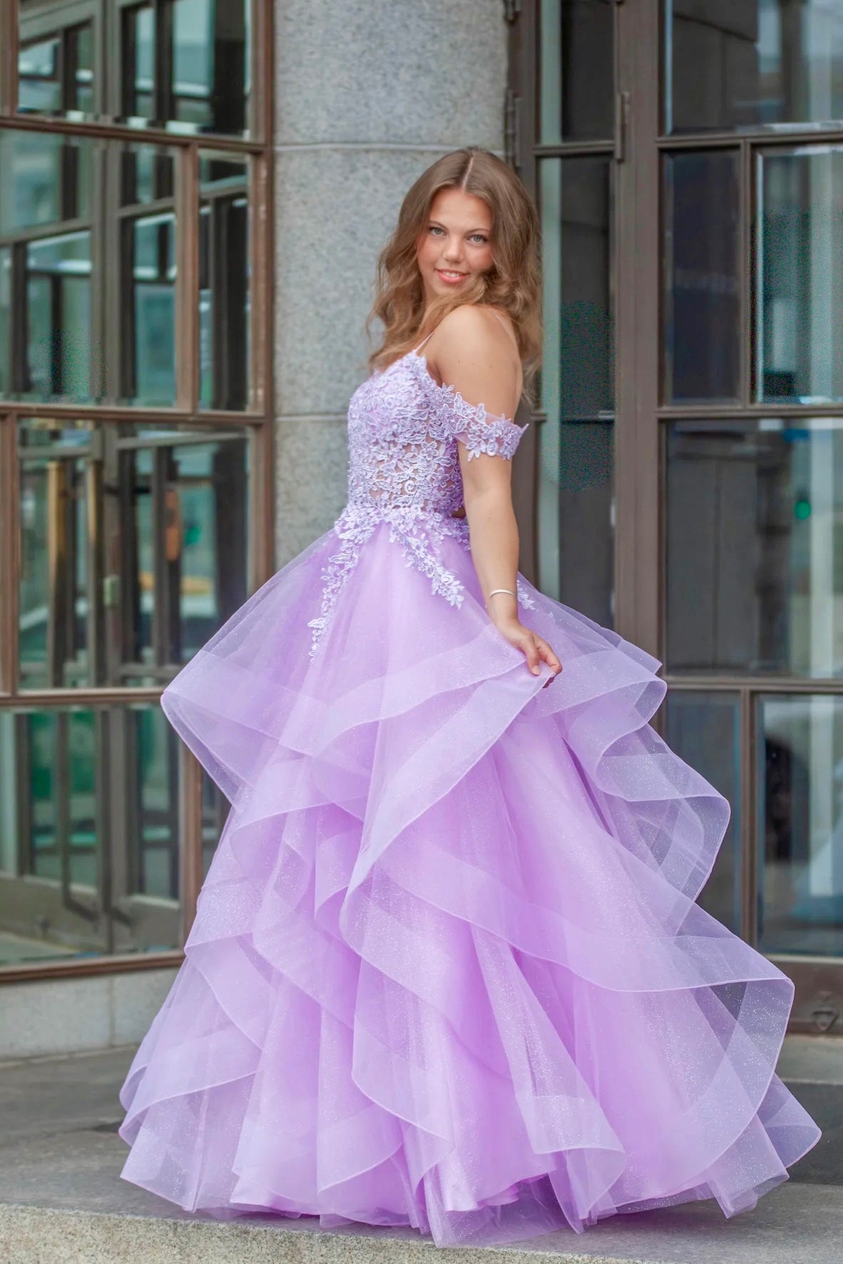VANHOJENTANSSIMEKKO U4870PS-STARLITE LAVENDER