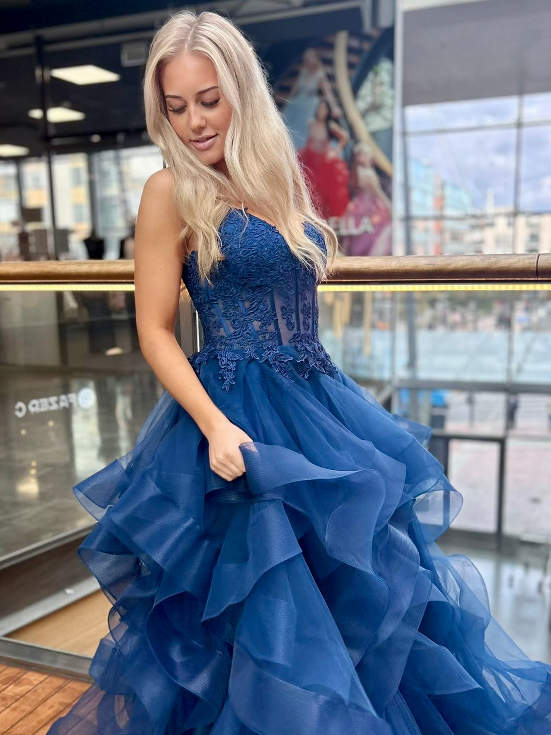 PROM DRESS H6120P MIDNIGHT