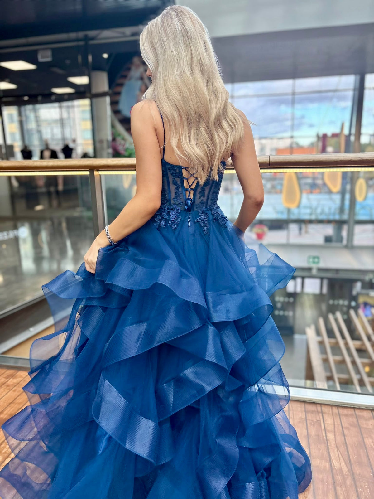 PROM DRESS H6120P MIDNIGHT