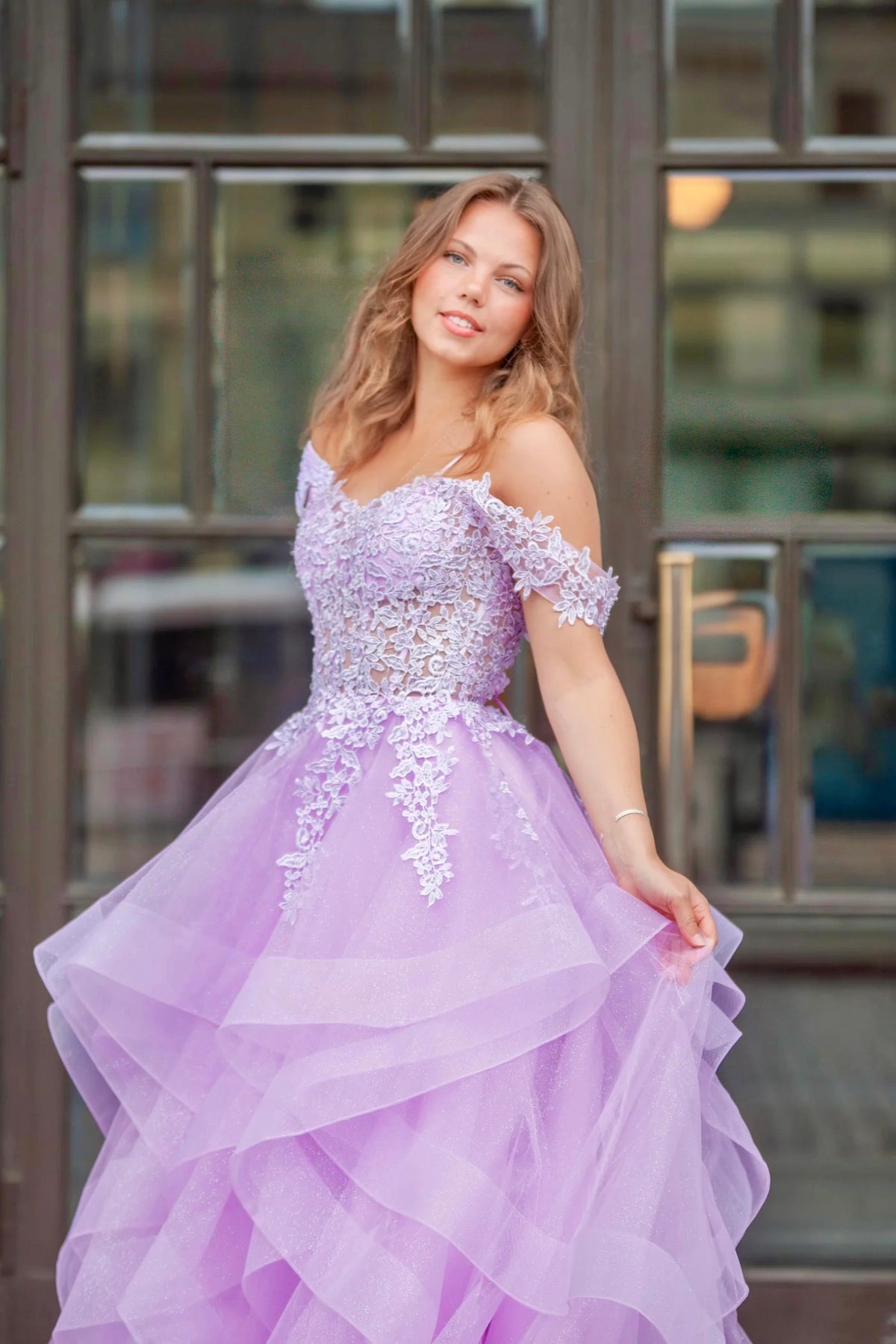 VANHOJENTANSSIMEKKO U4870PS-STARLITE LAVENDER
