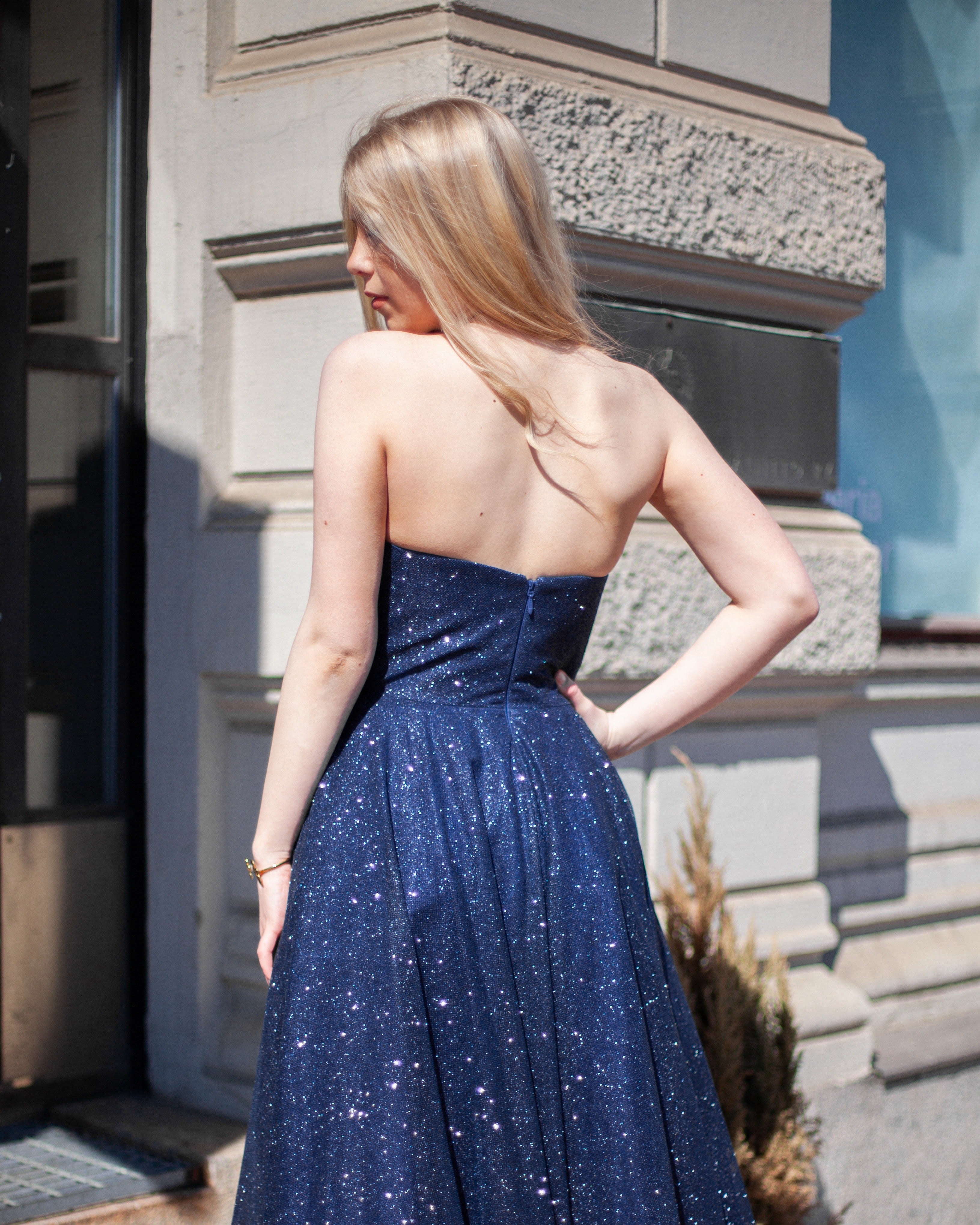 VANHOJENTANSSIMEKKO U4720P-CRYSTAL NAVY