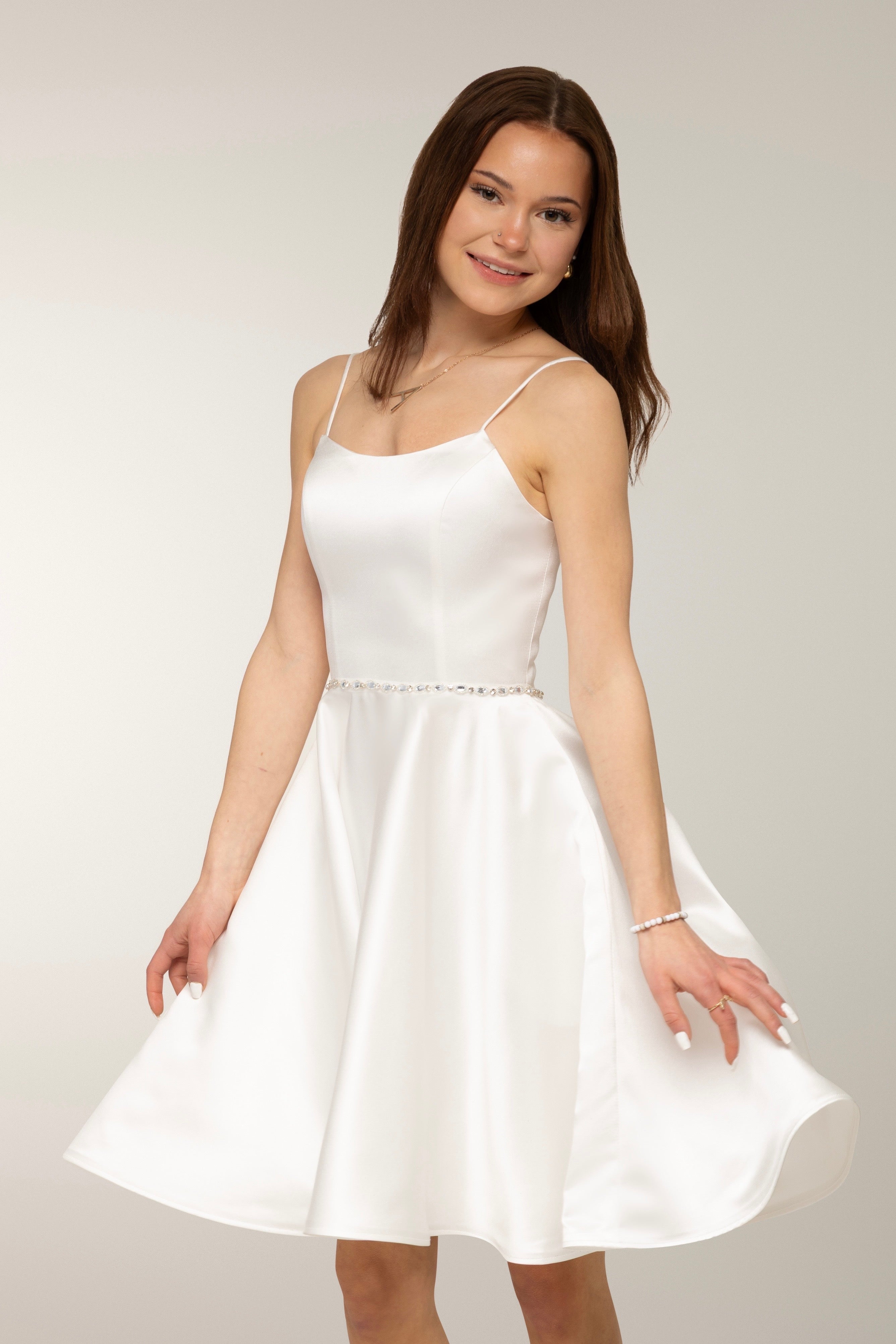 DRESS H4442S-SPECIAL IVORY