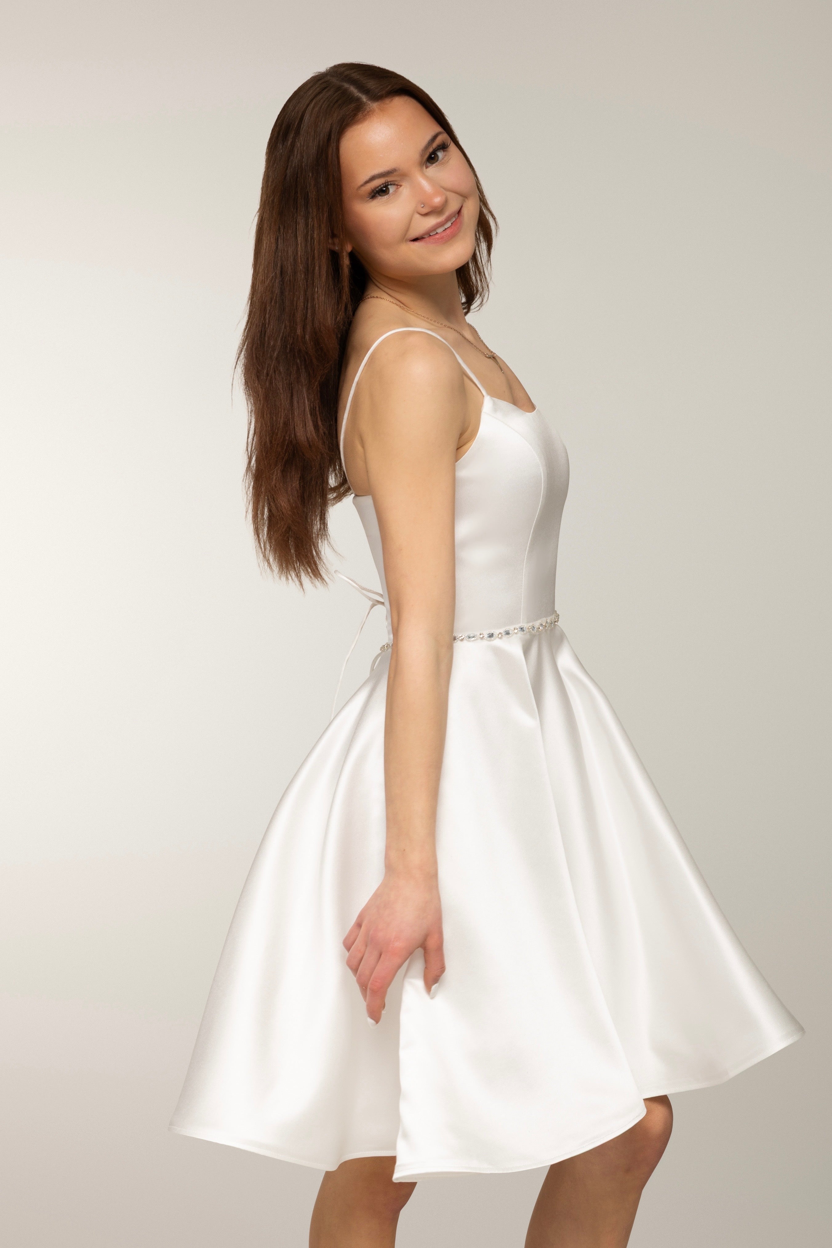 DRESS H4442S-SPECIAL IVORY