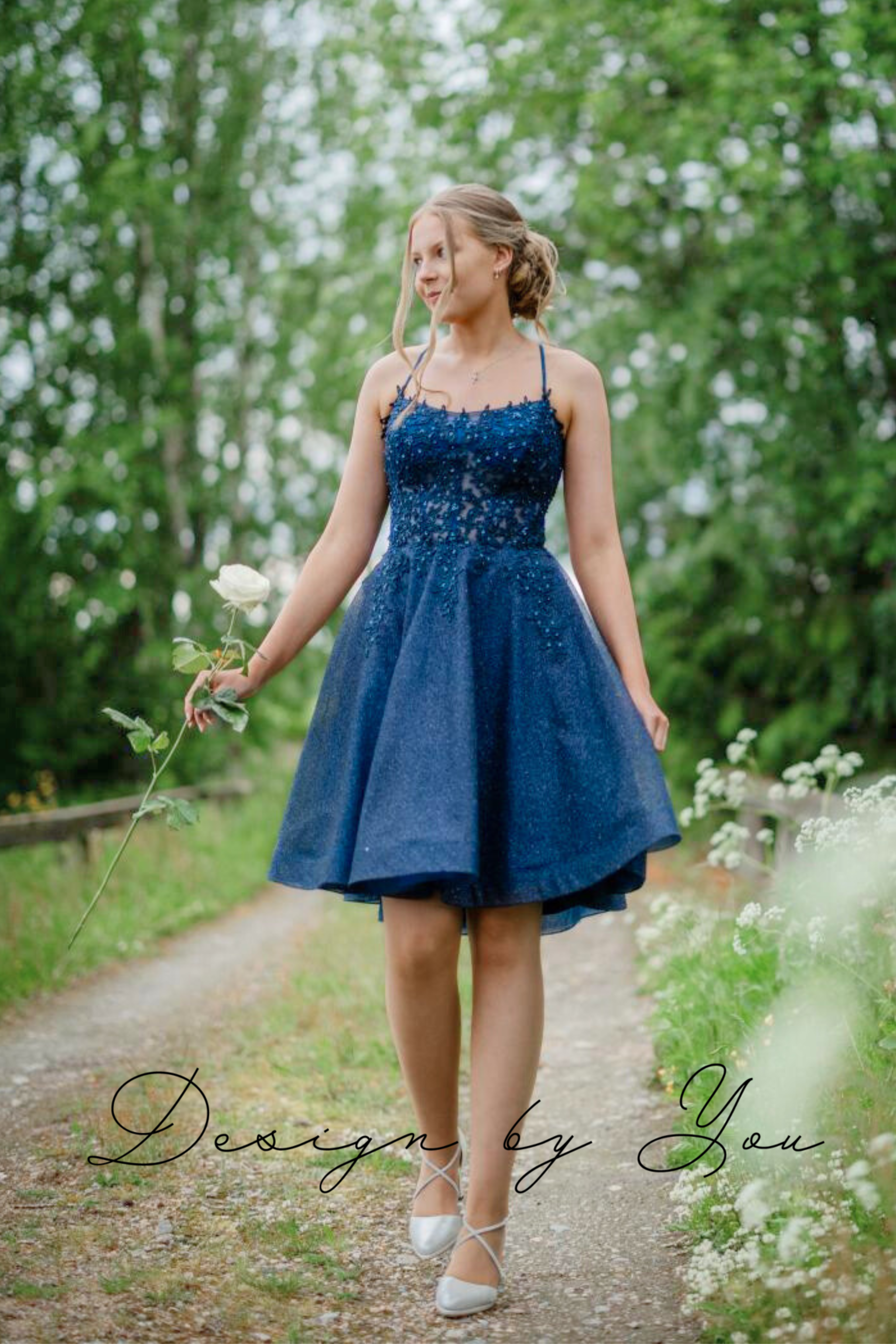 JUHLAMEKKO "TILMA" U4435SS-CRYSTAL NAVY