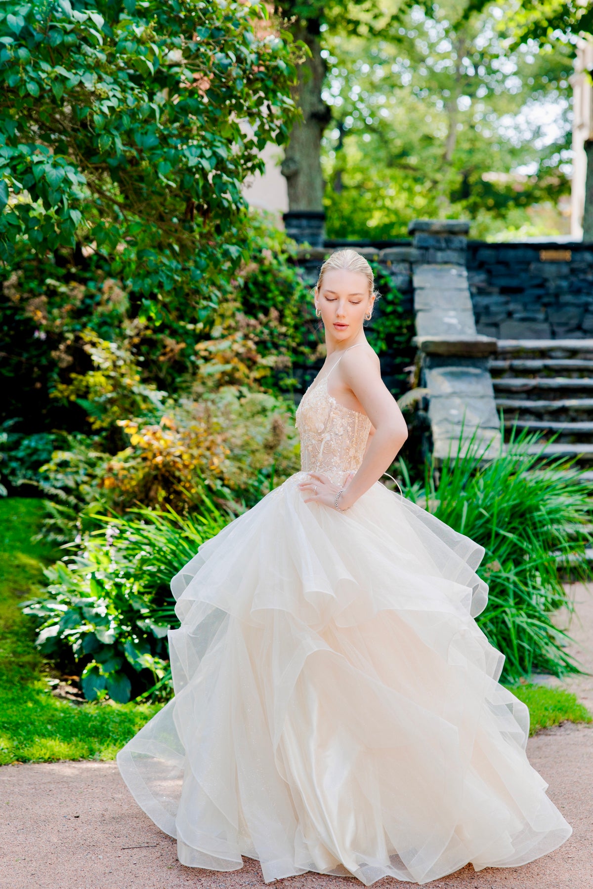 PROM DRESS SOPHIE CHAMPAGNE