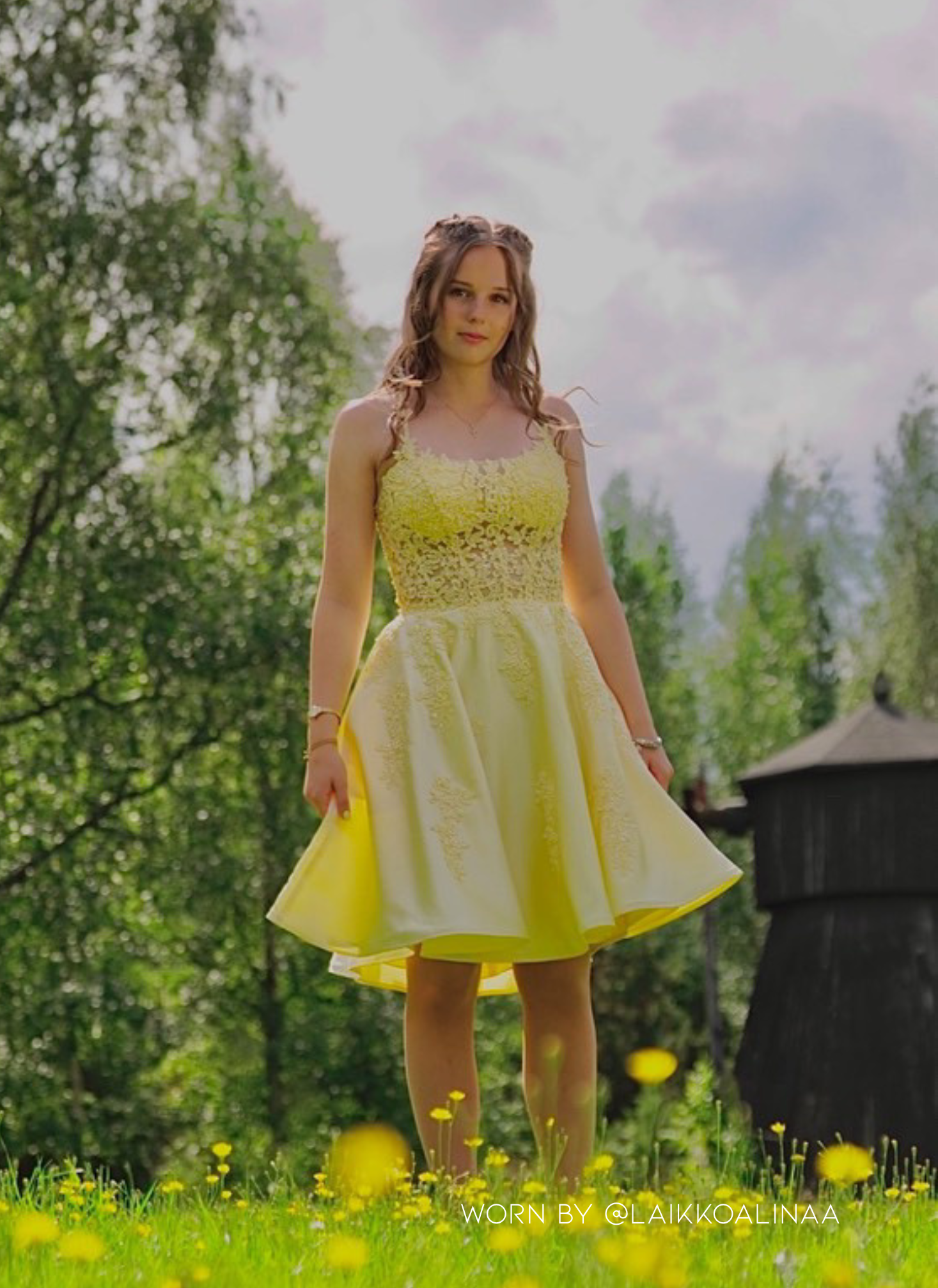 JUHLAMEKKO H4435S-SATIN YELLOW