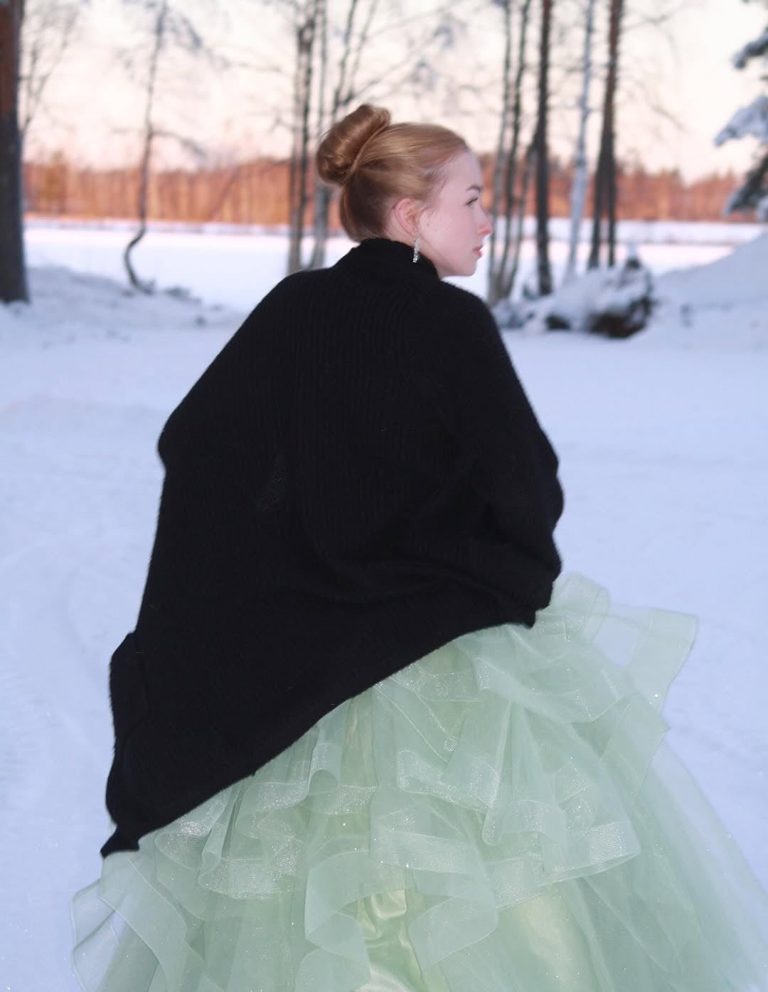 VANHOJENTANSSIMEKKO U4902P-STARLITE LIGHT GREEN