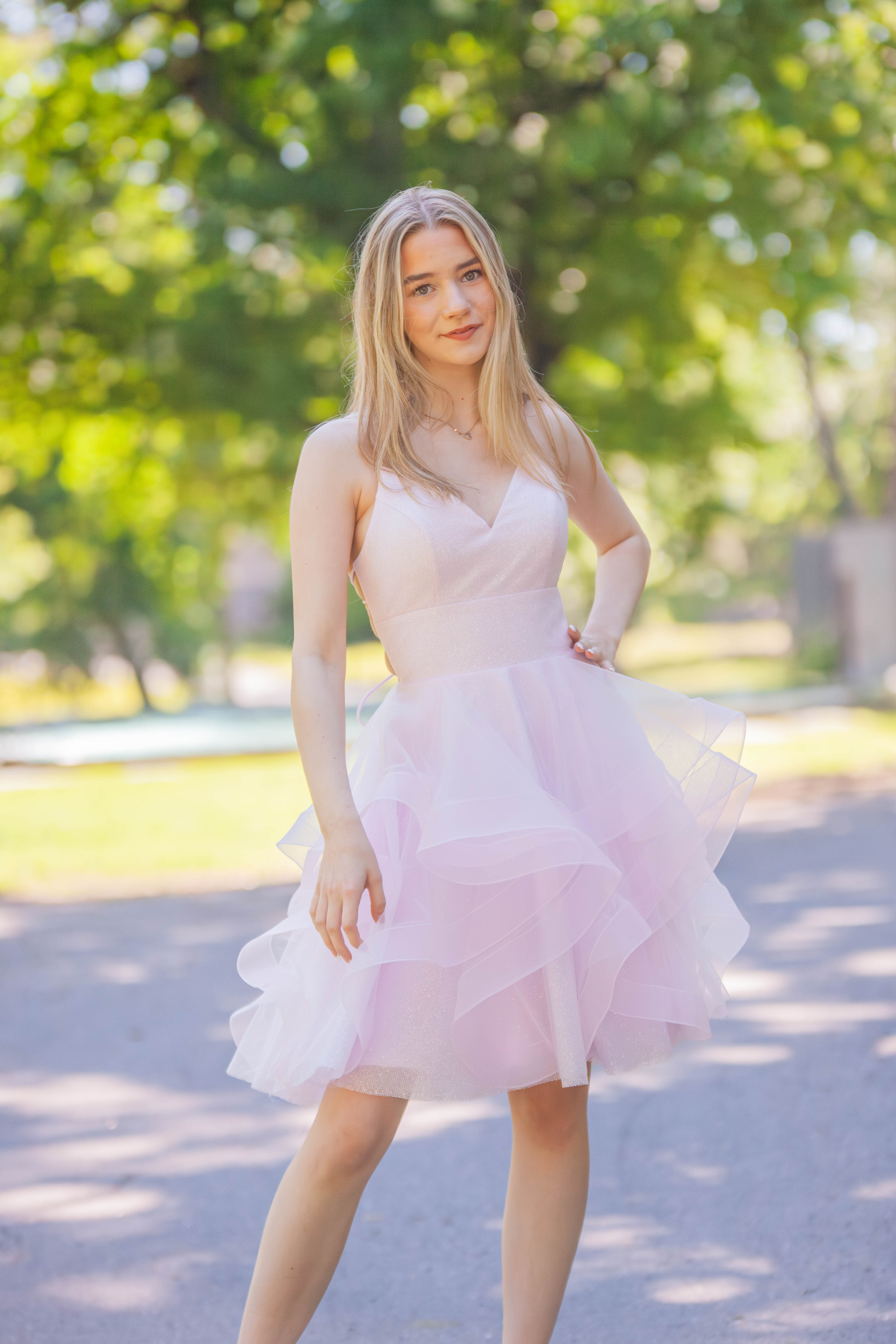 DRESS U4709S-CRYSTAL ORCHID