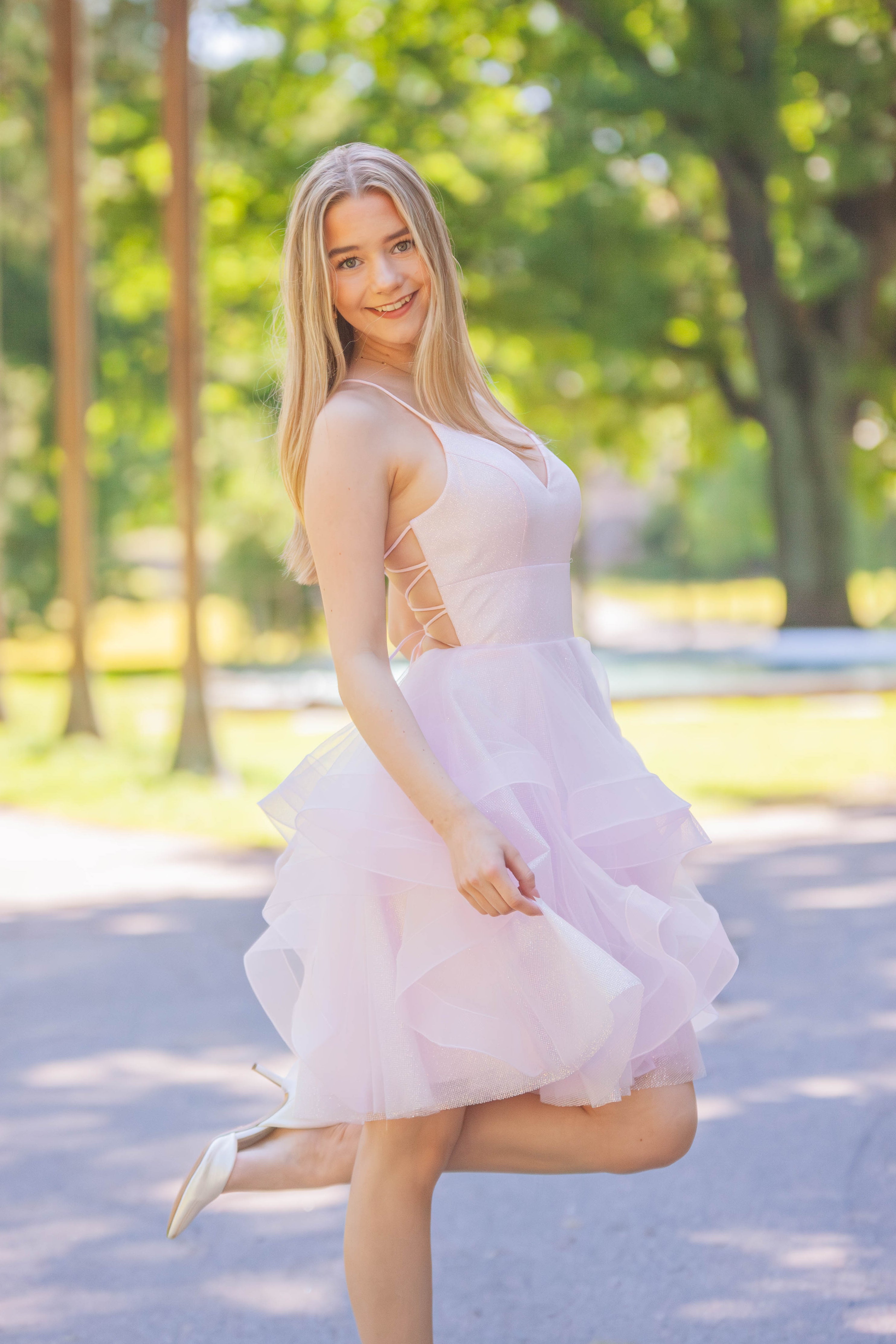DRESS U4709S-CRYSTAL ORCHID