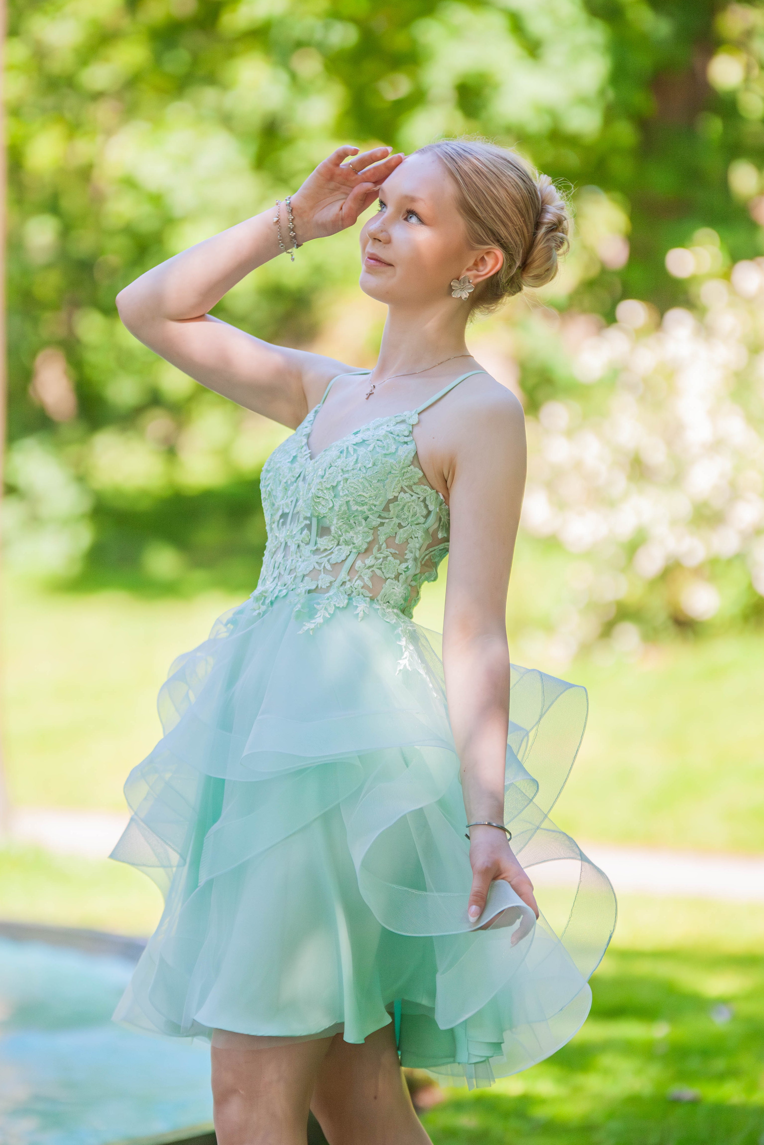 JUHLAMEKKO H6111S-TULLE MINT