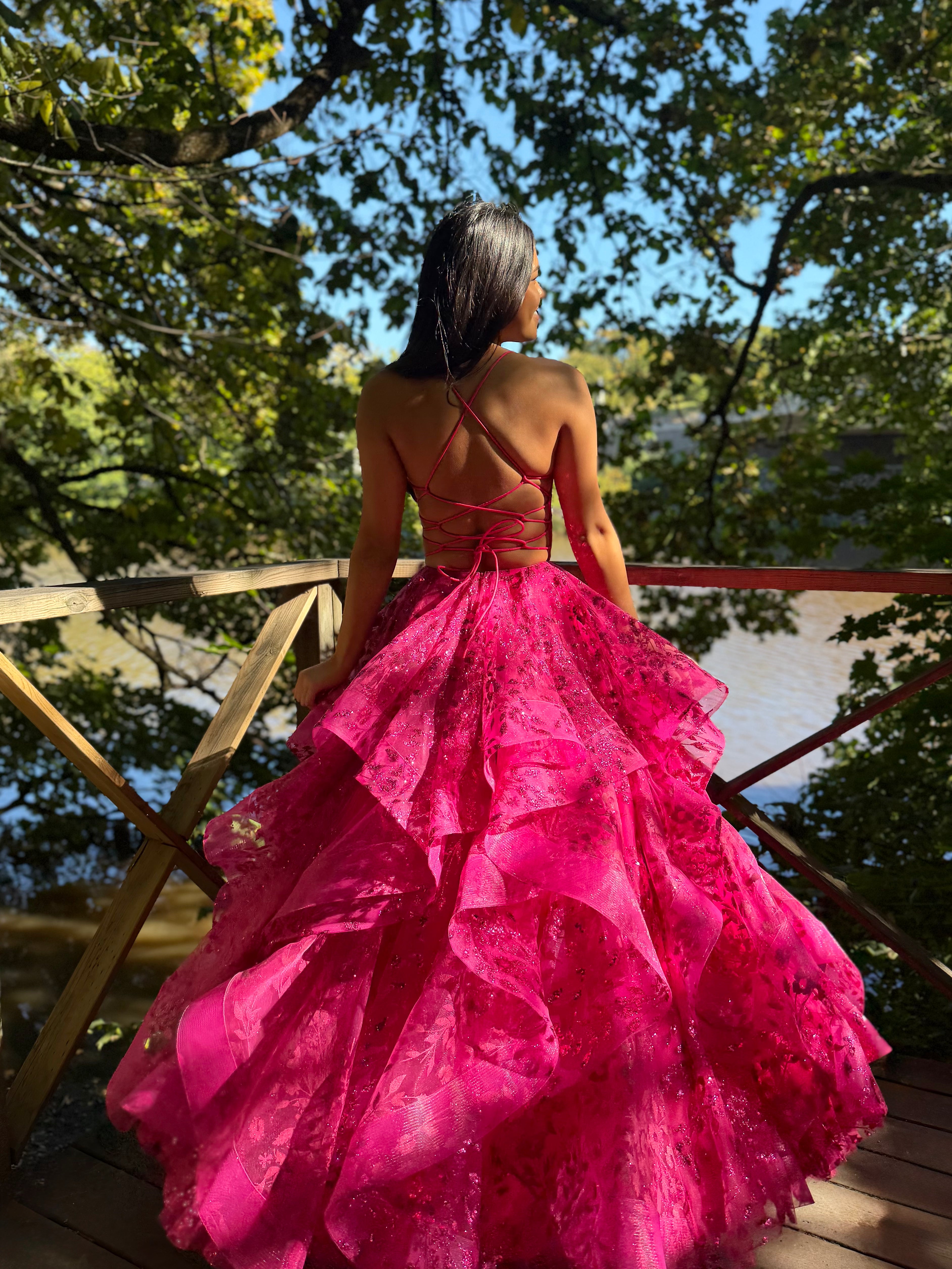 VANHOJENTANSSIMEKKO U4709P-LIMITED FUXIA