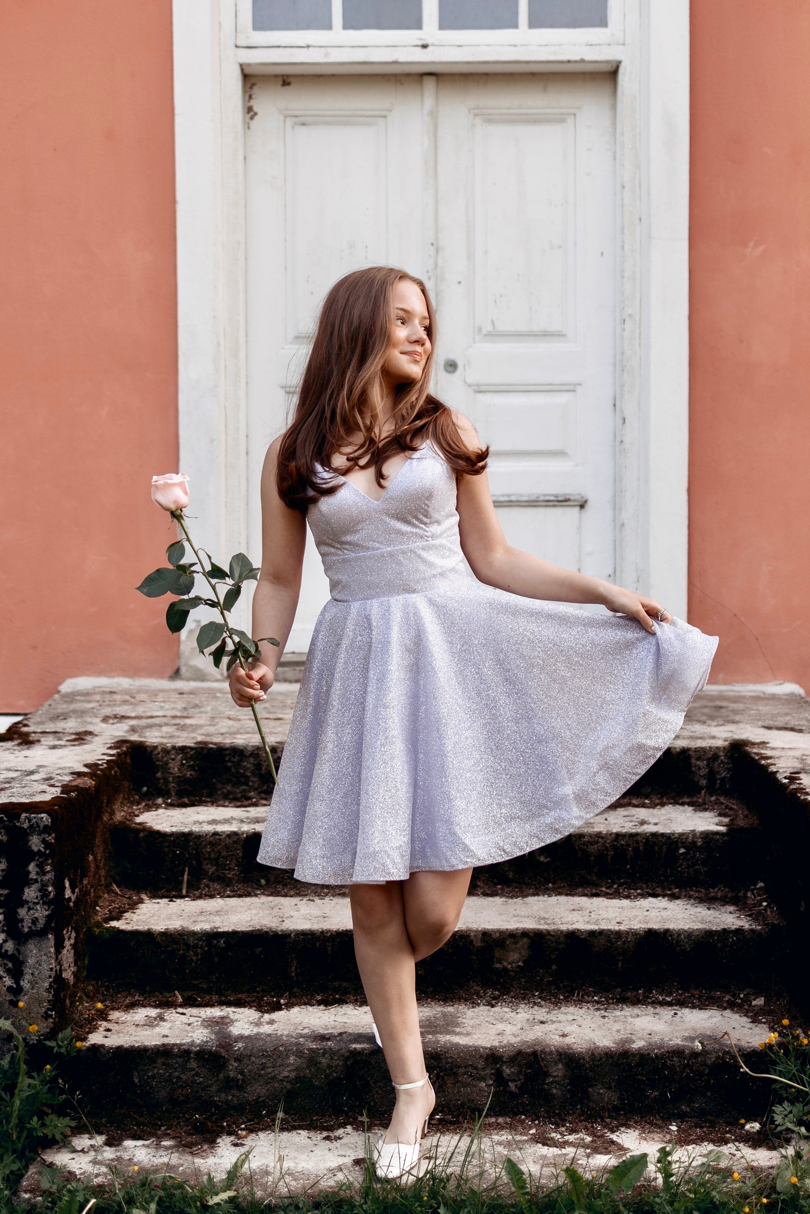 DRESS U4443SS-CRYSTAL VIOLET