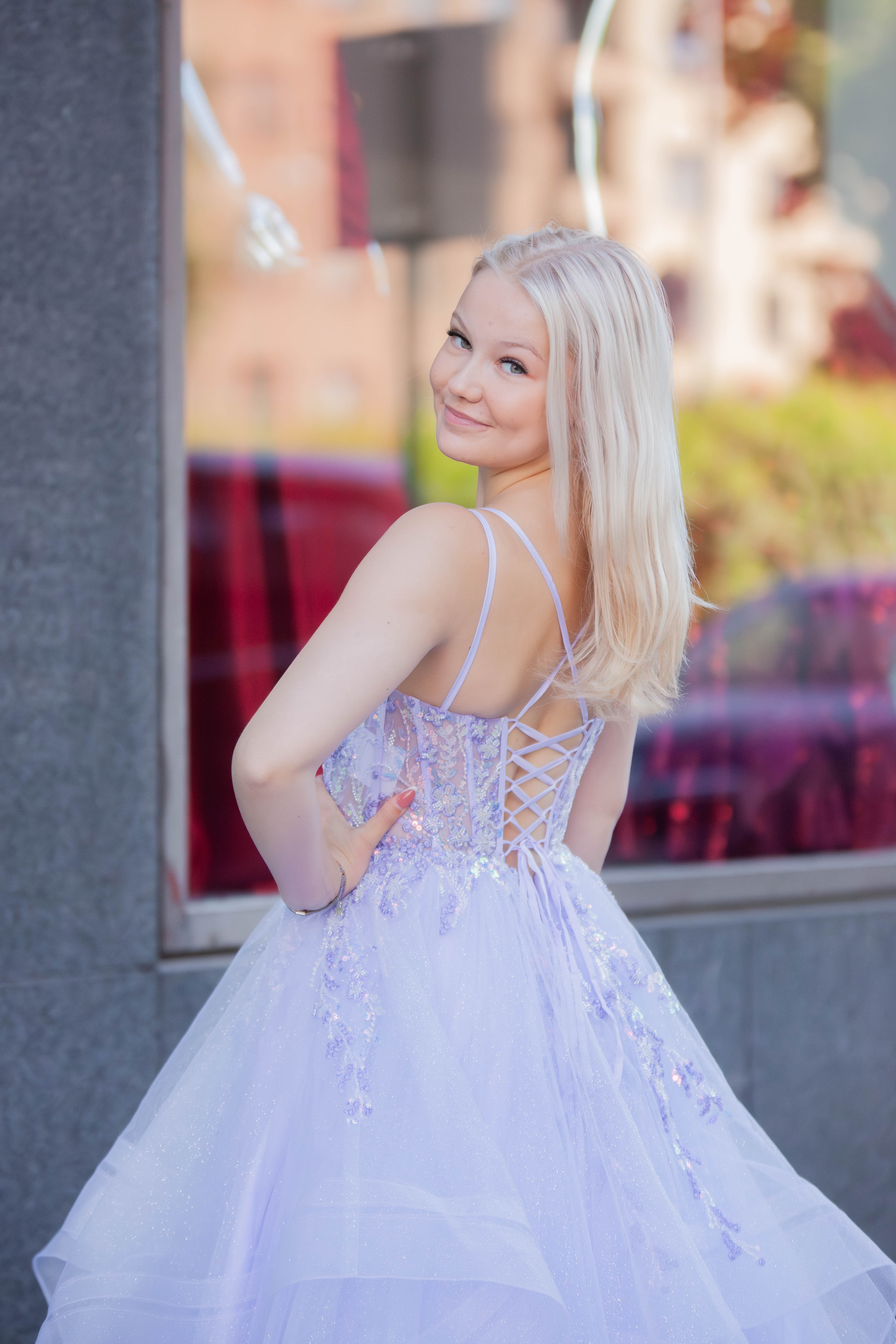 PROM DRESS ANASTASIA LILAC