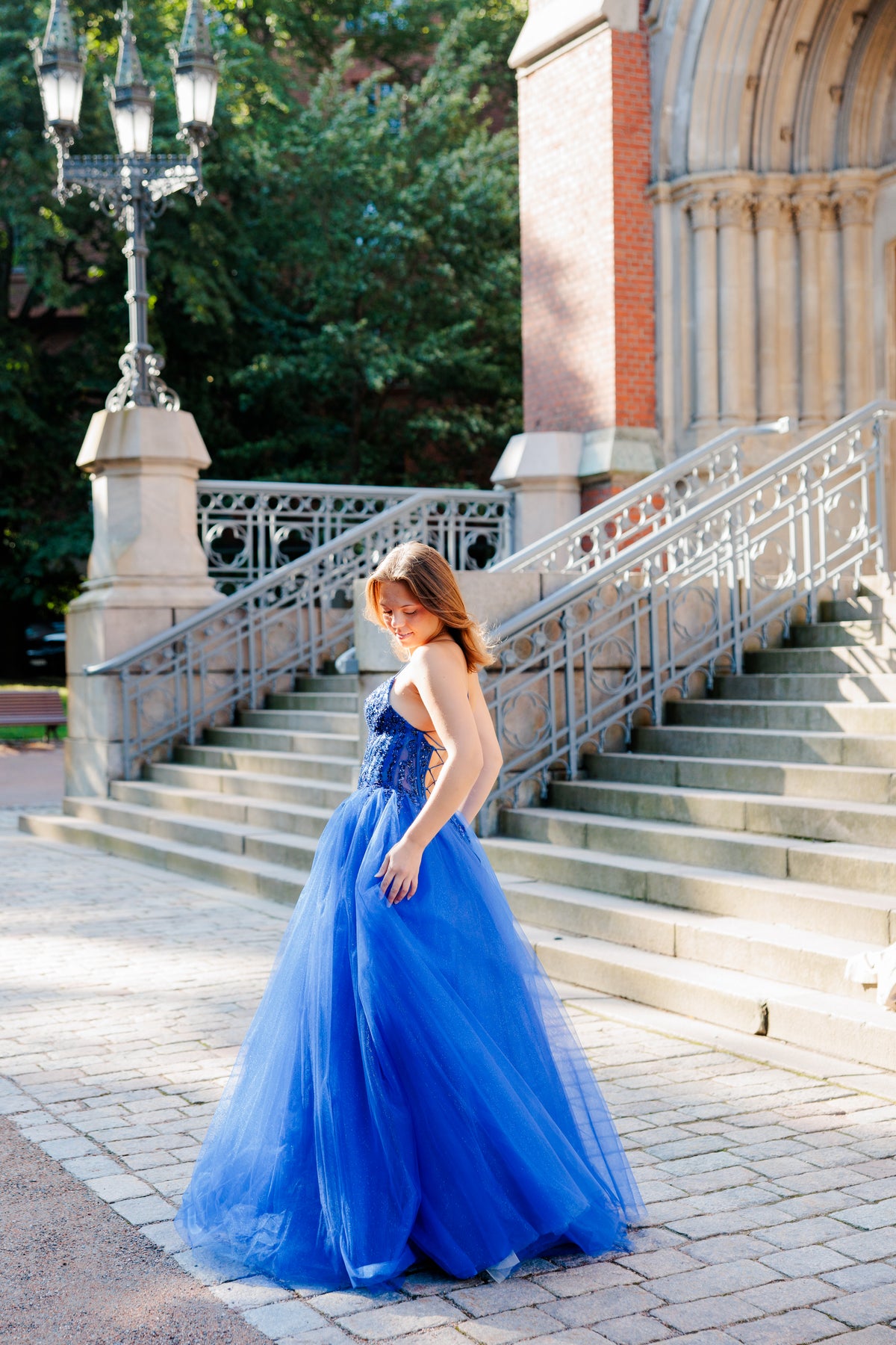 VANHOJENTANSSIMEKKO NICOLETTE ROYALBLUE