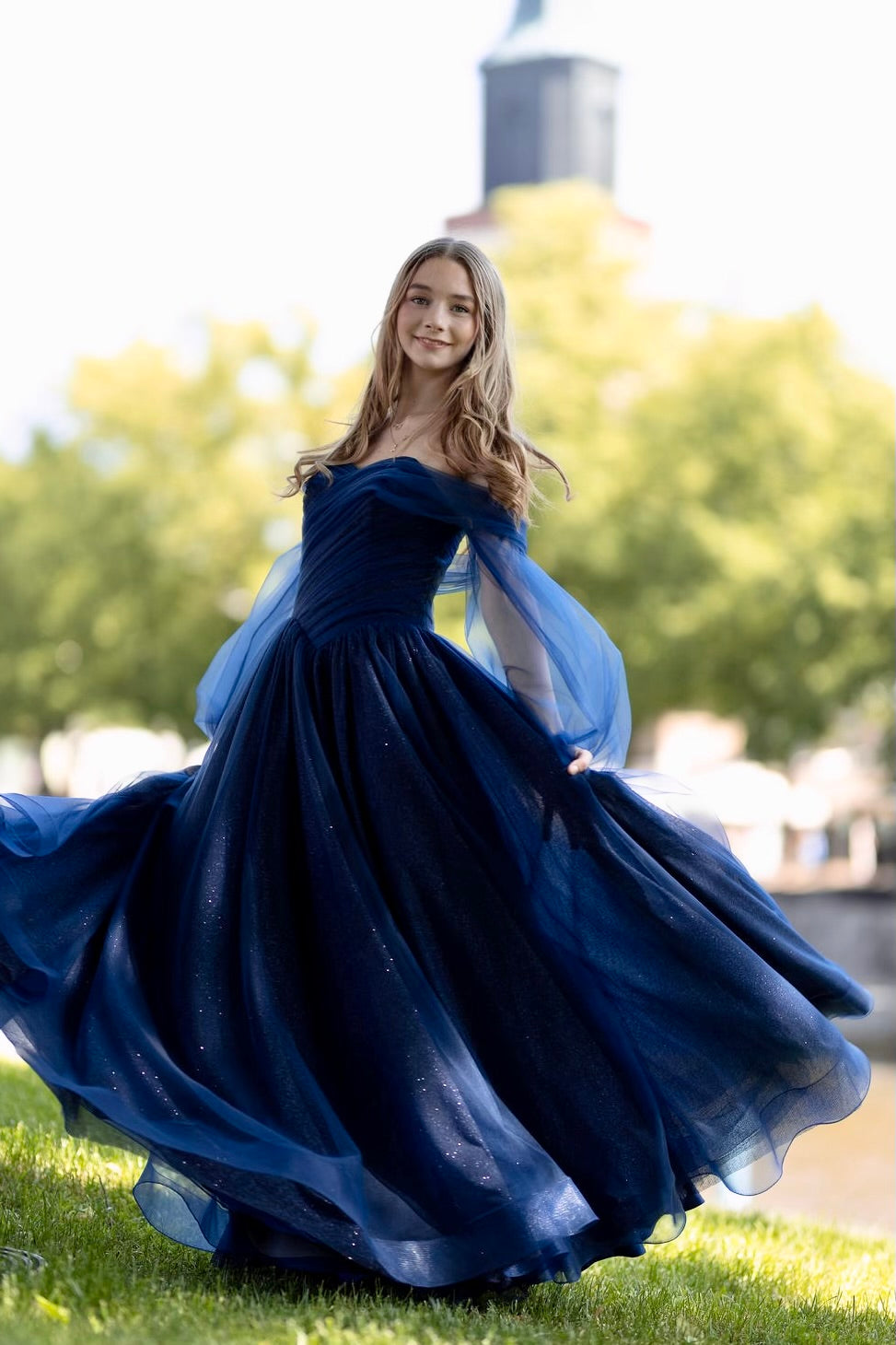 VANHOJENTANSSIMEKKO U4876P-CRYSTAL NAVY