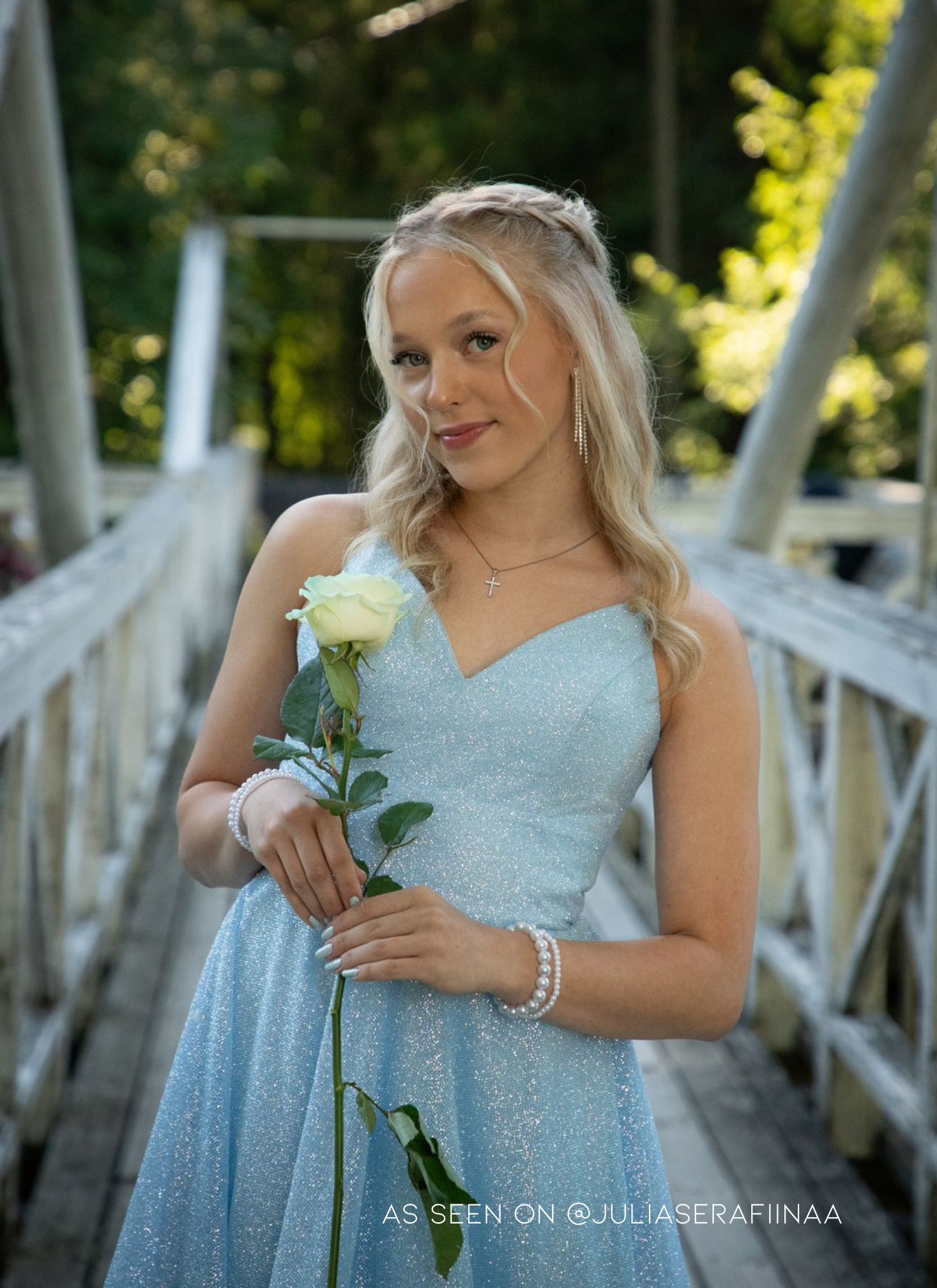 JUHLAMEKKO U4443SS-CRYSTAL ICEBLUE