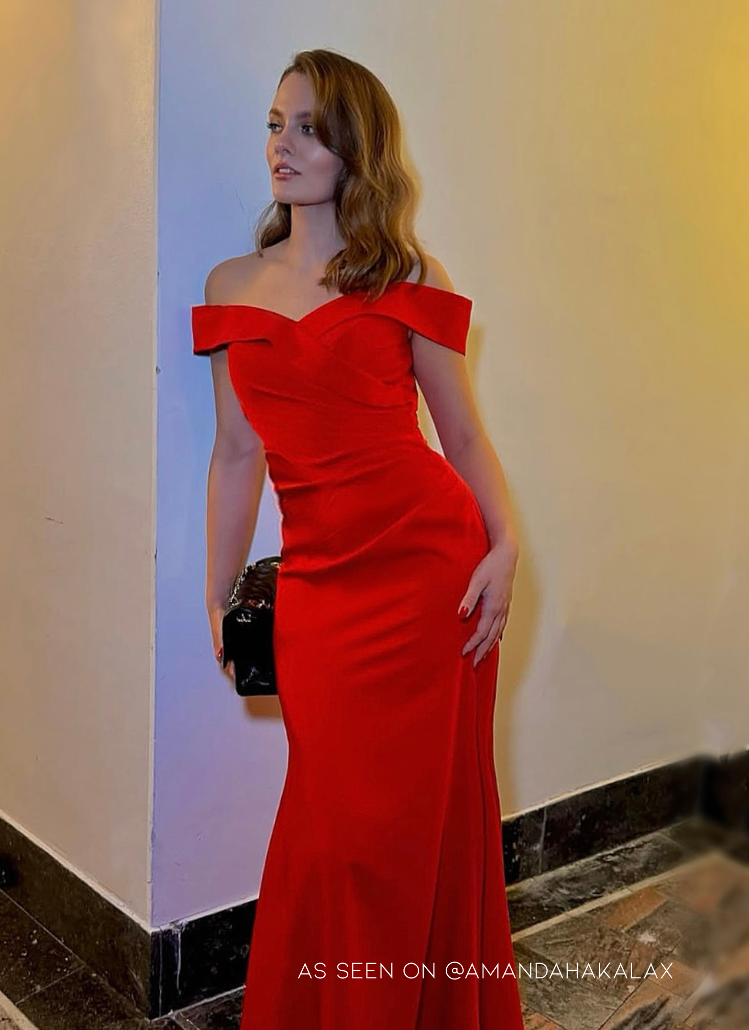 EVENING DRESS H4689L RED